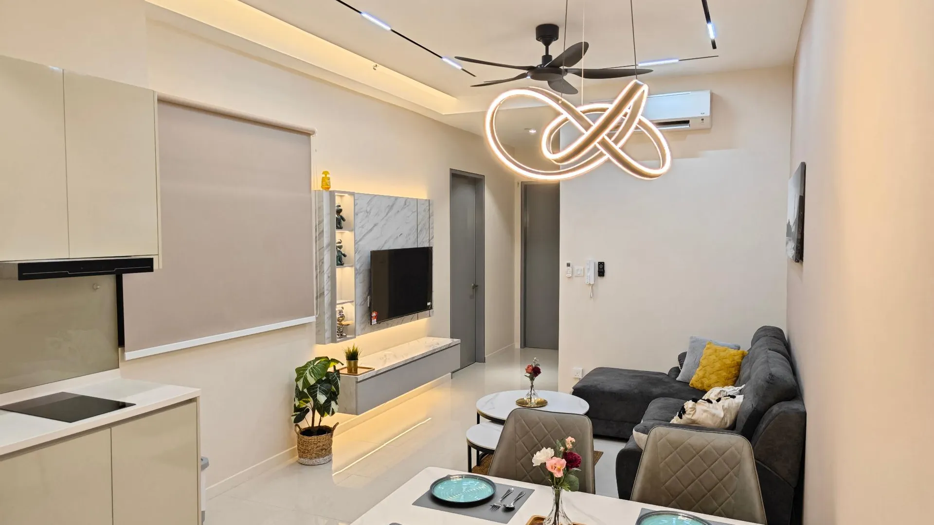 조호바루 / 조호르바루 Paradigm Residence, Gemini Suite by Antlerzone 3성급 게스트하우스 로비