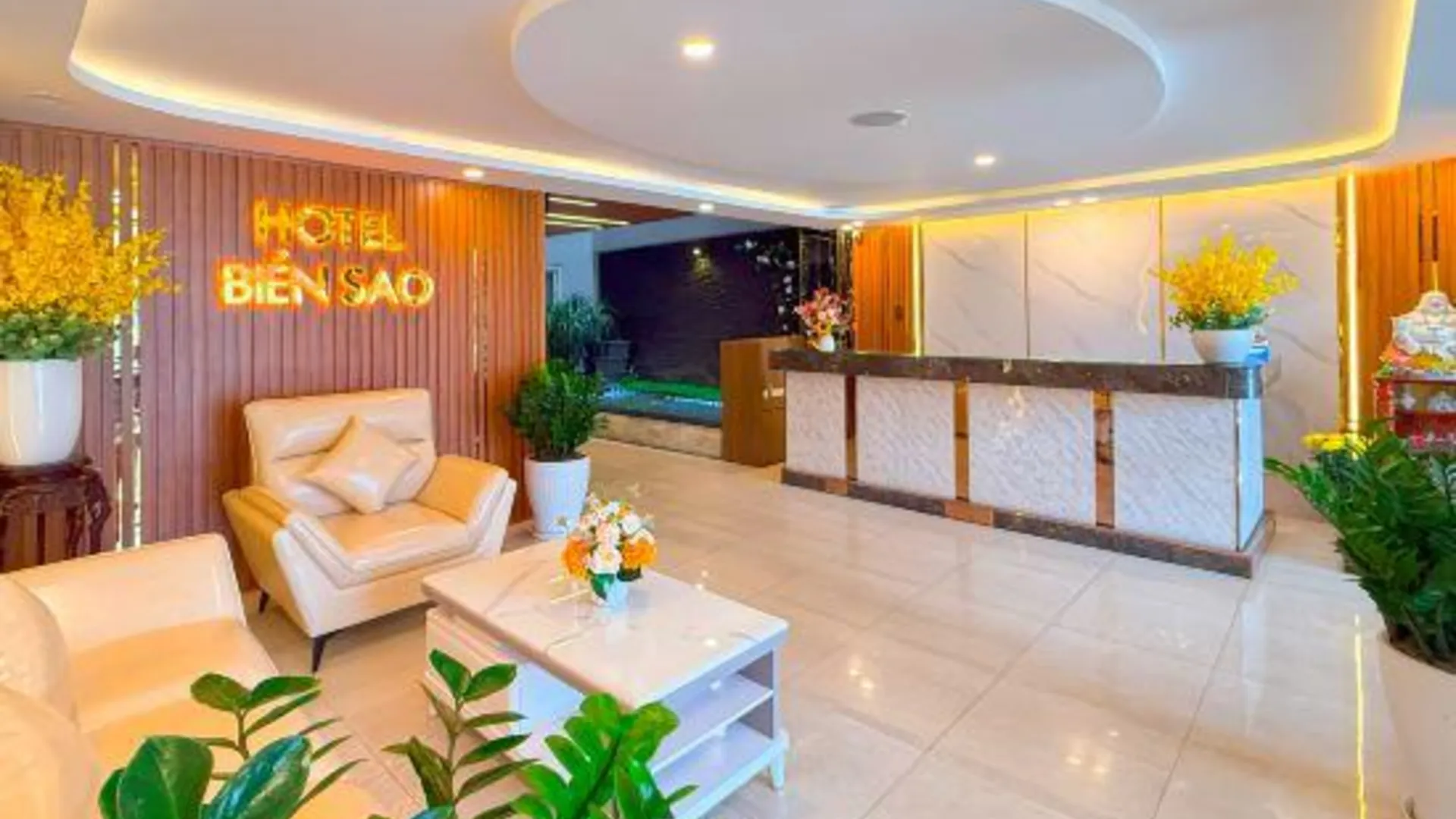 호치민 비엔사오 호텔 즁꽝함 3성급 호텔 전망