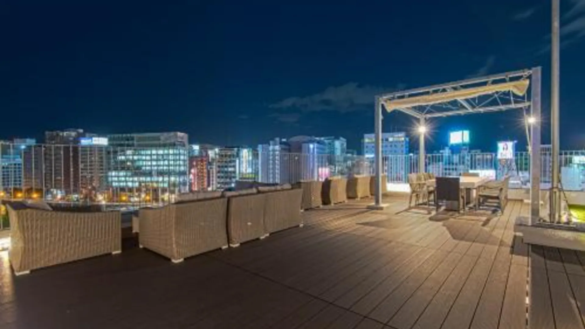 후쿠오카 MK 호텔스 니시나가수 3성급 호텔 로비