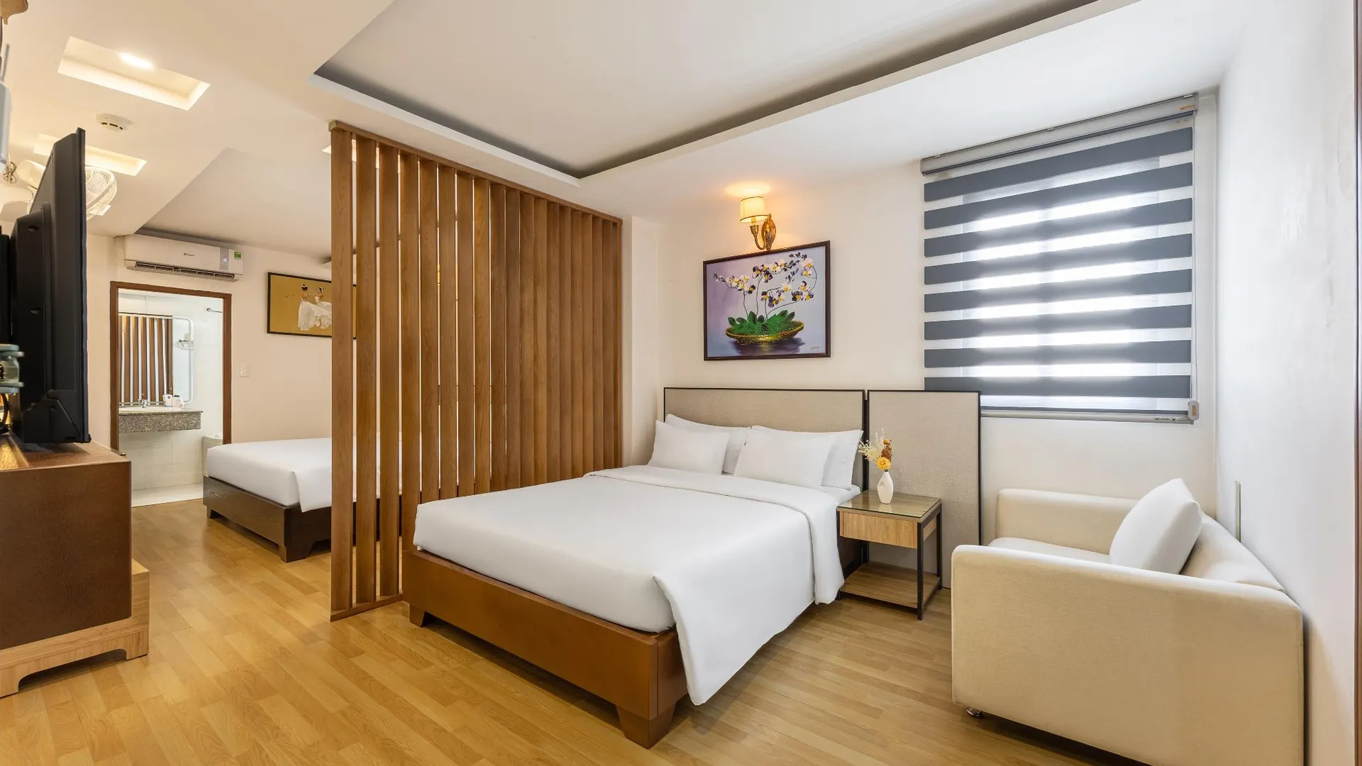 호치민 A25 호텔 - 29 부이 티 쑤언 3성급 호텔 객실