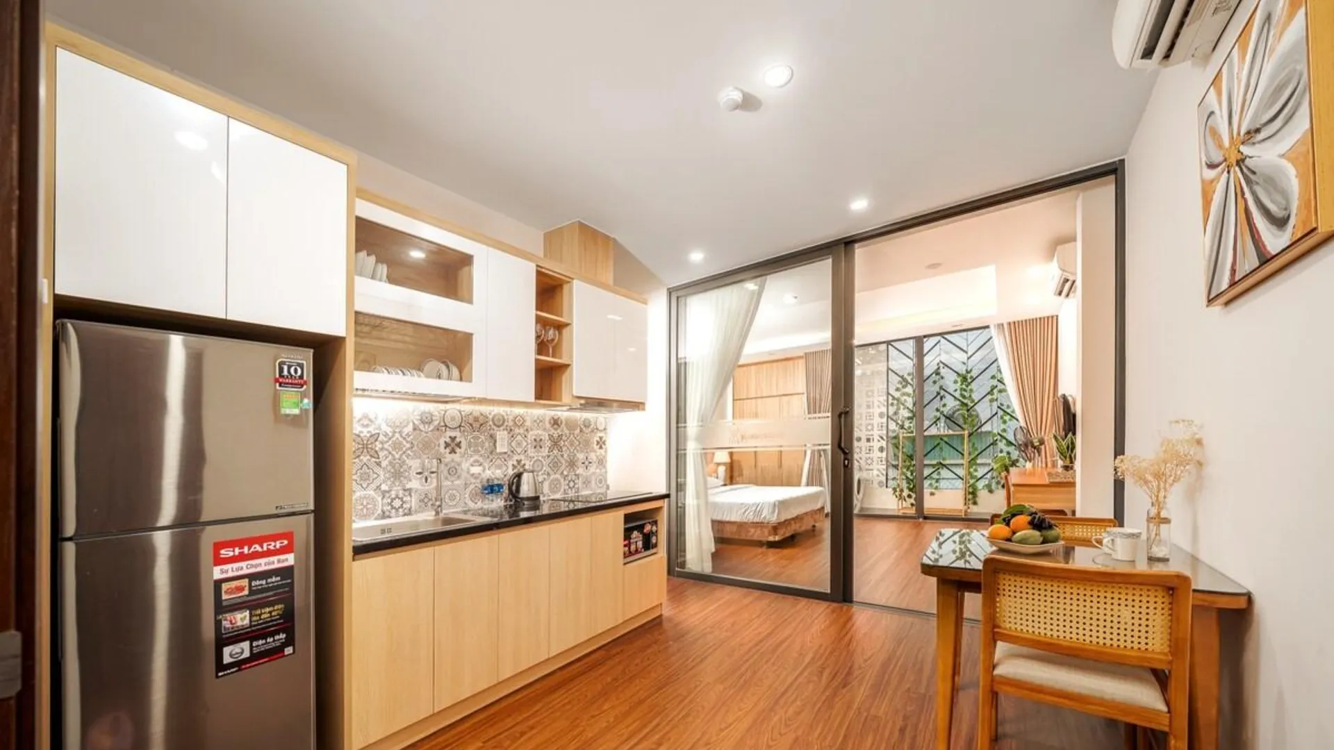 다낭 프억 미의 프라이빗 하우스 (50m², 침실 1개, 프라이빗 욕실 1개) 3성급 싱글룸 로비