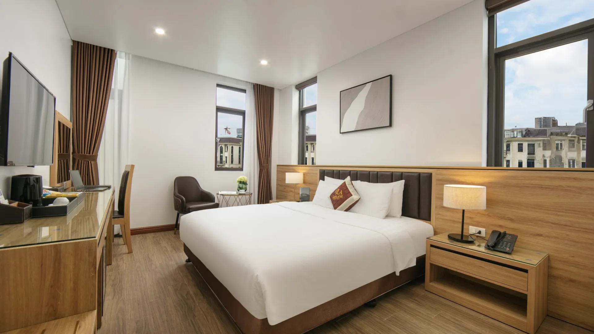 하노이 람 안 호텔 5 힘 람 반 푹 4성급 호텔 객실