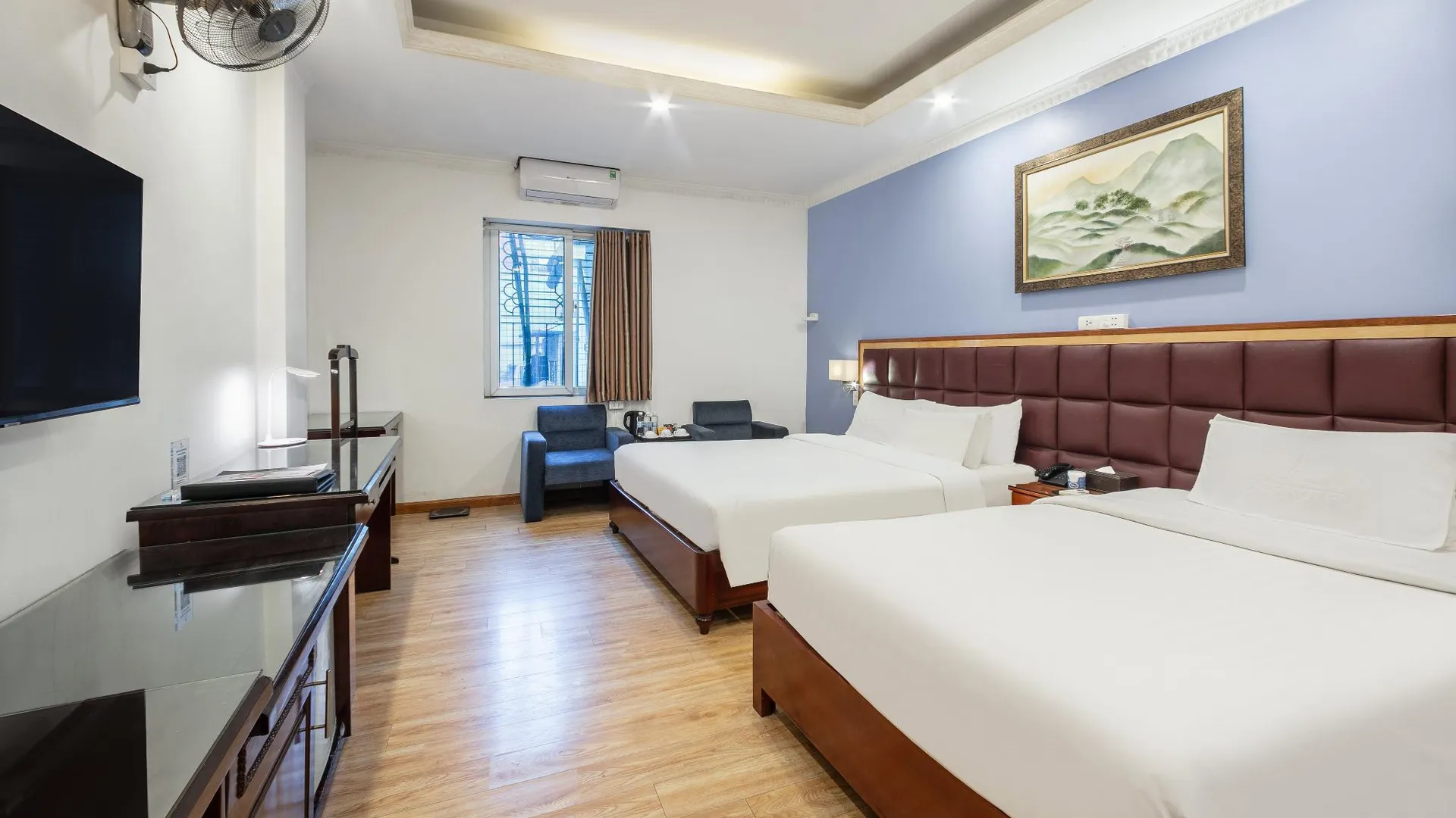 하노이 A25 호텔 - 61 루옹 응옥 꾸옌 3성급 호텔 전망