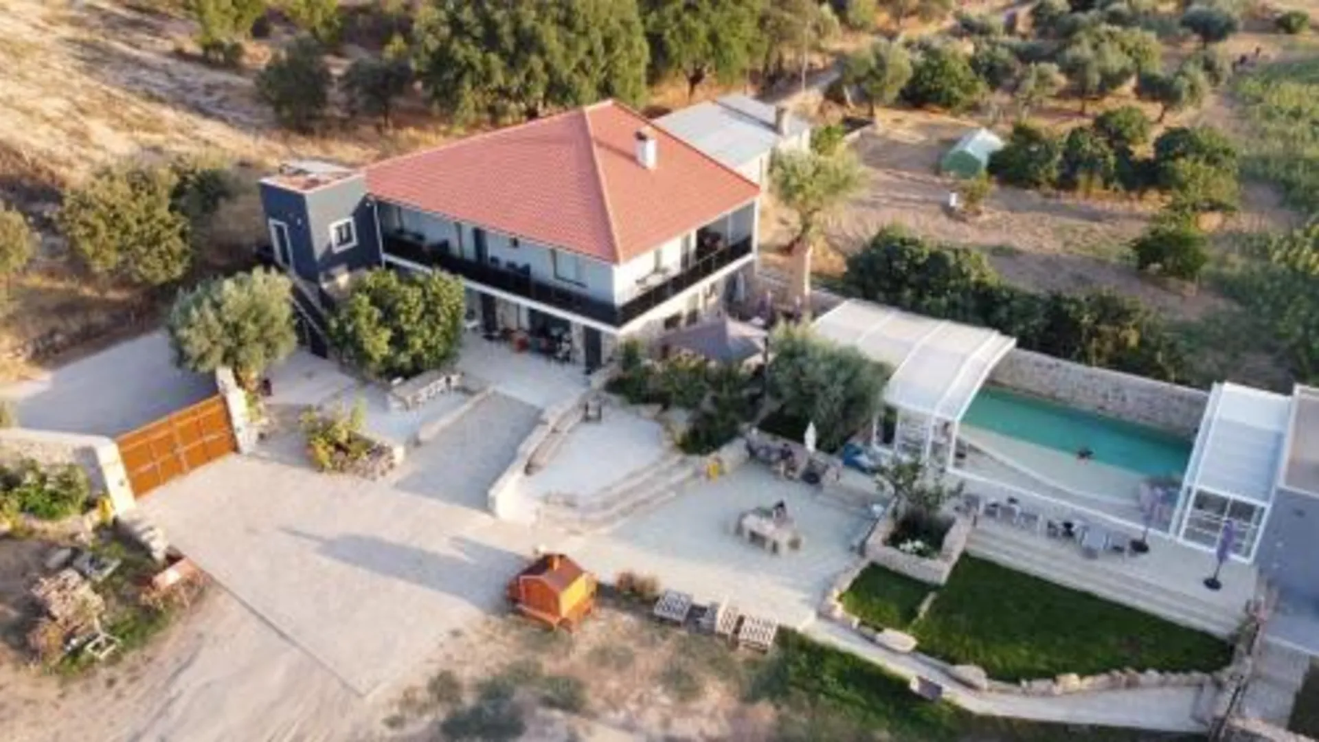 카스텔로 브란코 Arca dos Animais - Farming & SPA 5성급 게스트하우스 레스토랑