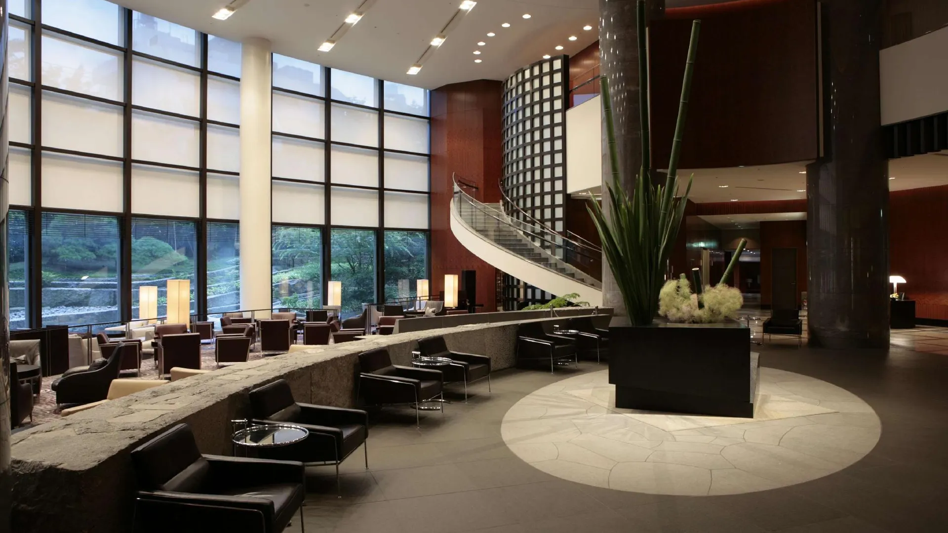 도쿄 / 동경 세룰리언 타워 도큐 호텔, 어 팬퍼시픽 파트너 호텔 5성급 호텔 로비