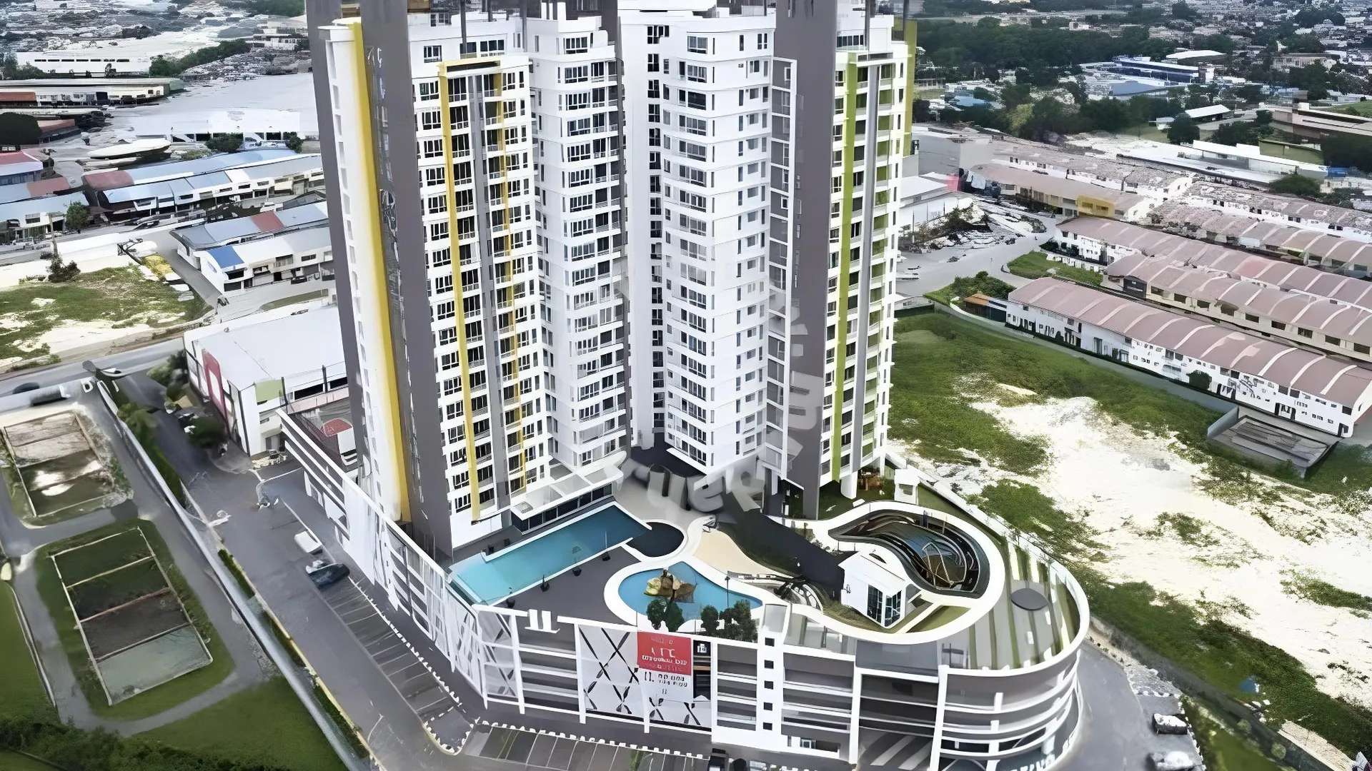 이포 타만 반다라야의 아파트먼트 (1080m², 침실 2개, 프라이빗 욕실 2개) 4성급 게스트하우스 객실