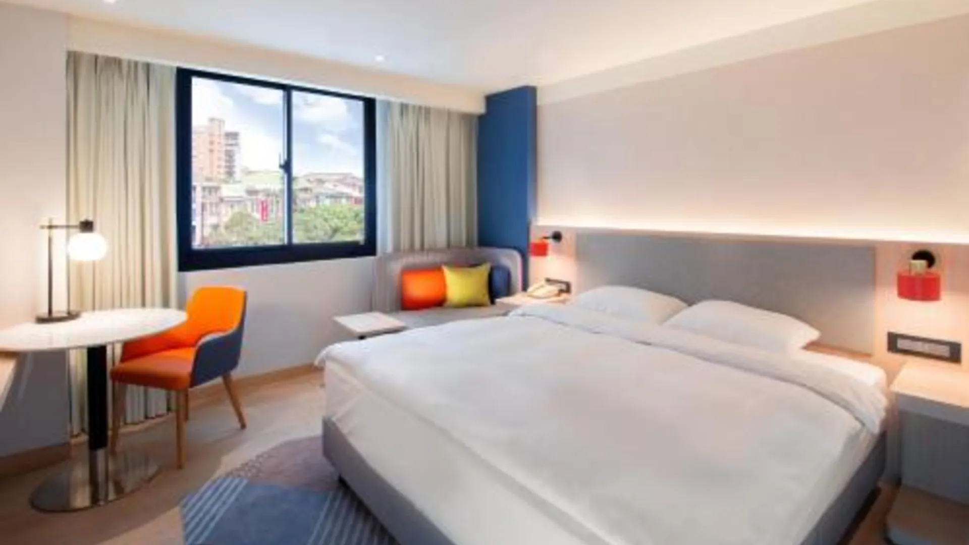 타이베이 홀리데이 인 익스프레스 타이베이 트레인 스테이션 3성급 호텔 전망