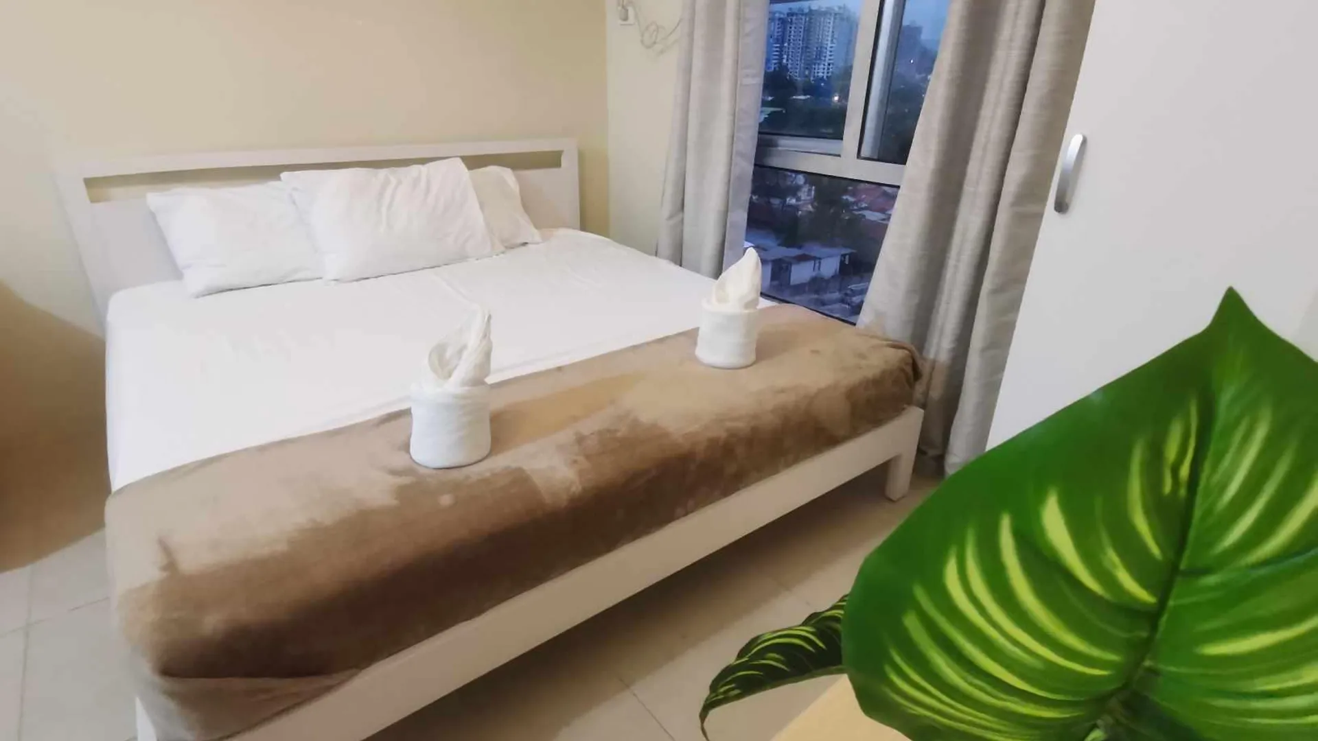 세부 아파스의 아파트먼트 (23m², 침실 1개, 프라이빗 욕실 1개) 1성급 싱글룸 레스토랑