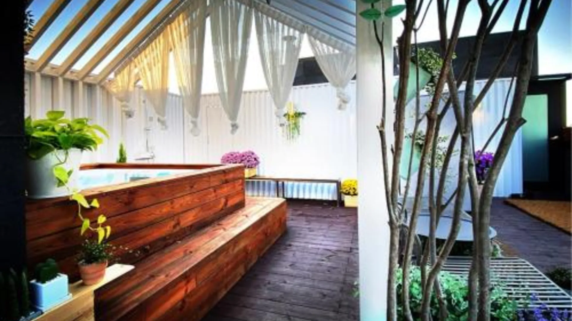 서울 Garden pool villa (利淸亭) 3성급 호텔 수영장