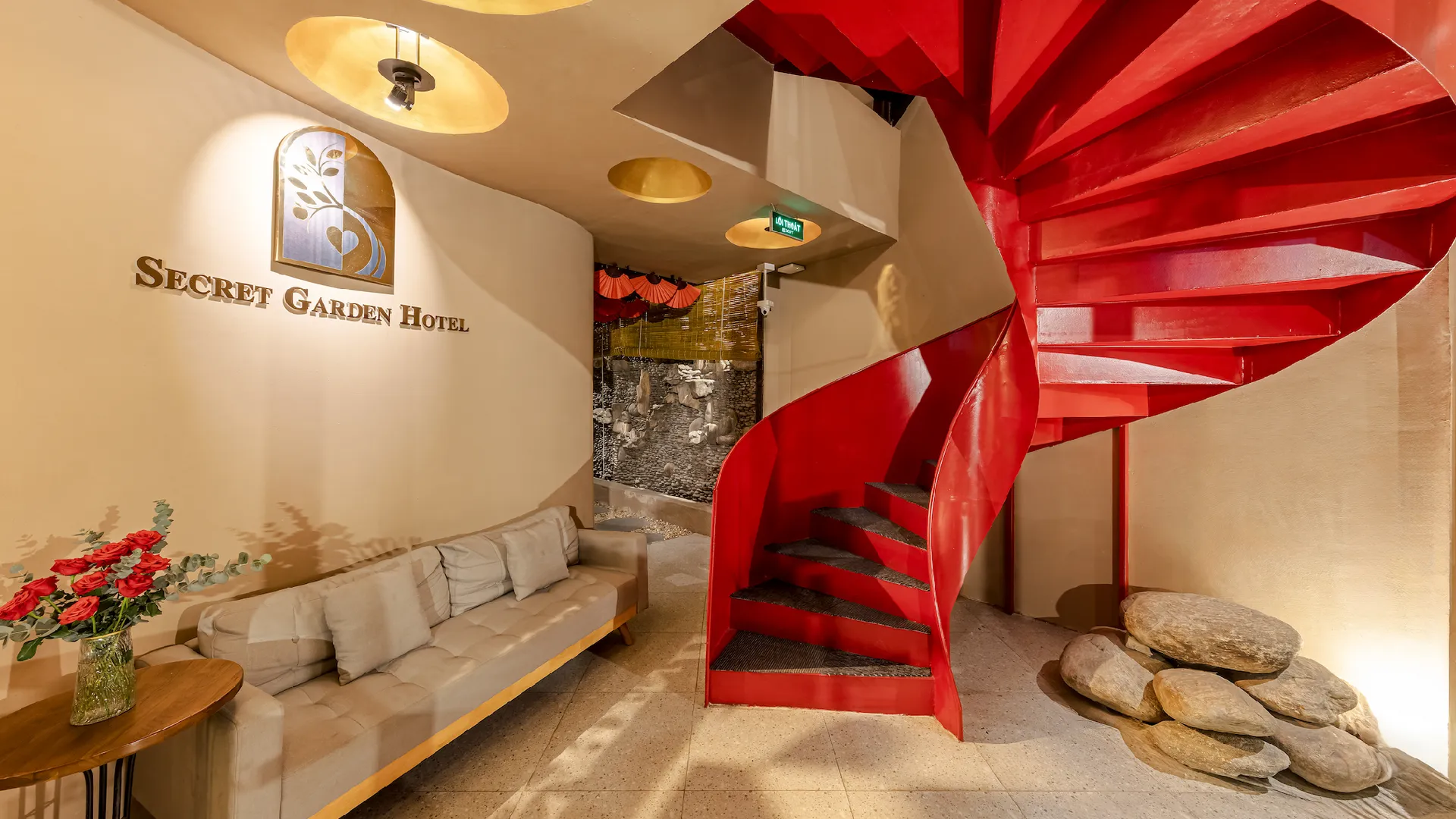 호치민 시크릿 가든 호텔 1성급 호텔 로비