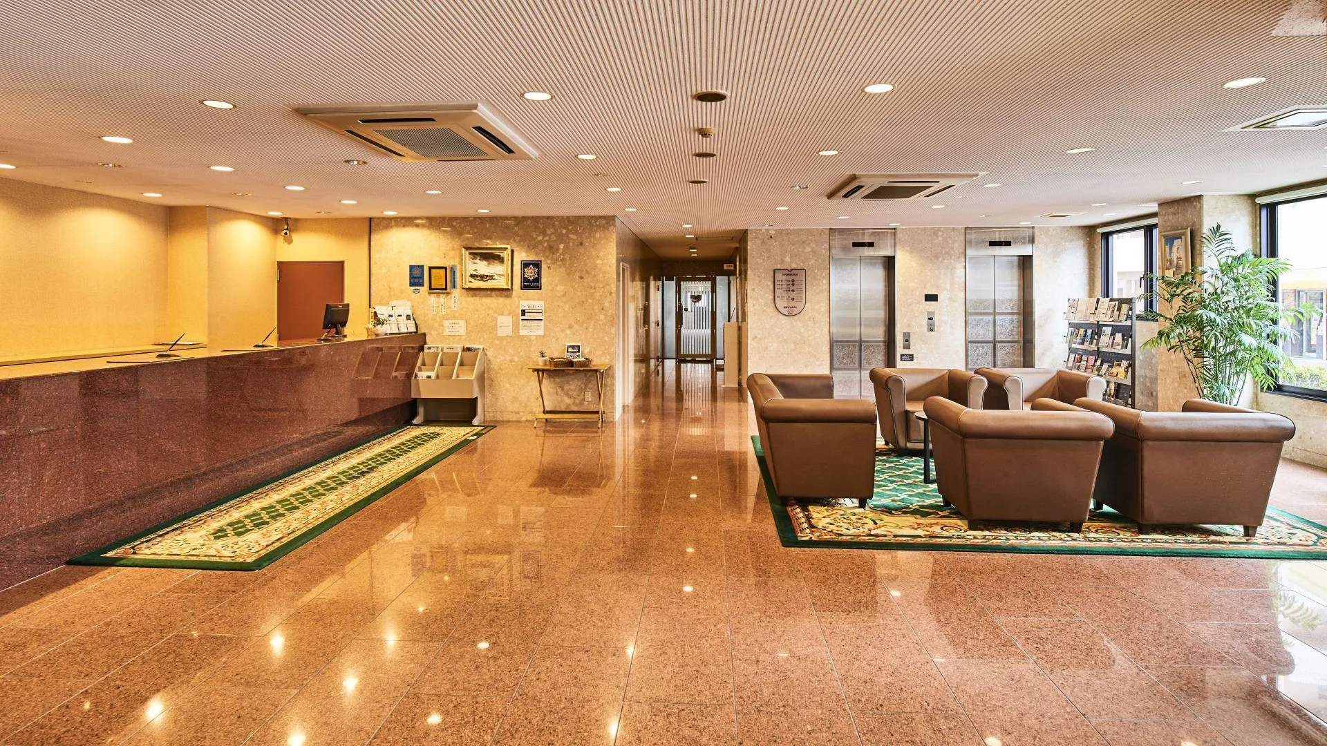 도쿄 / 동경 우라야스 선 호텔 3성급 호텔 로비