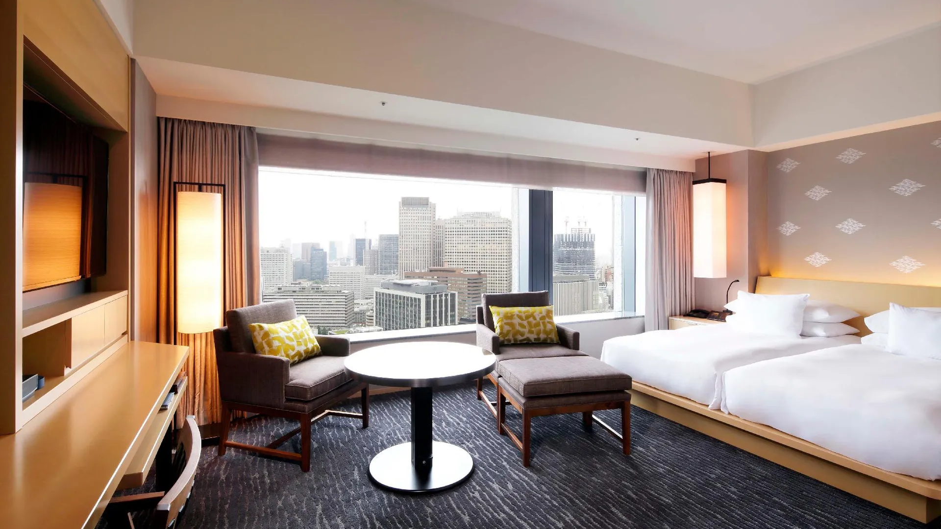 도쿄 / 동경 더 캐피톨 호텔 도큐 5성급 호텔 전망