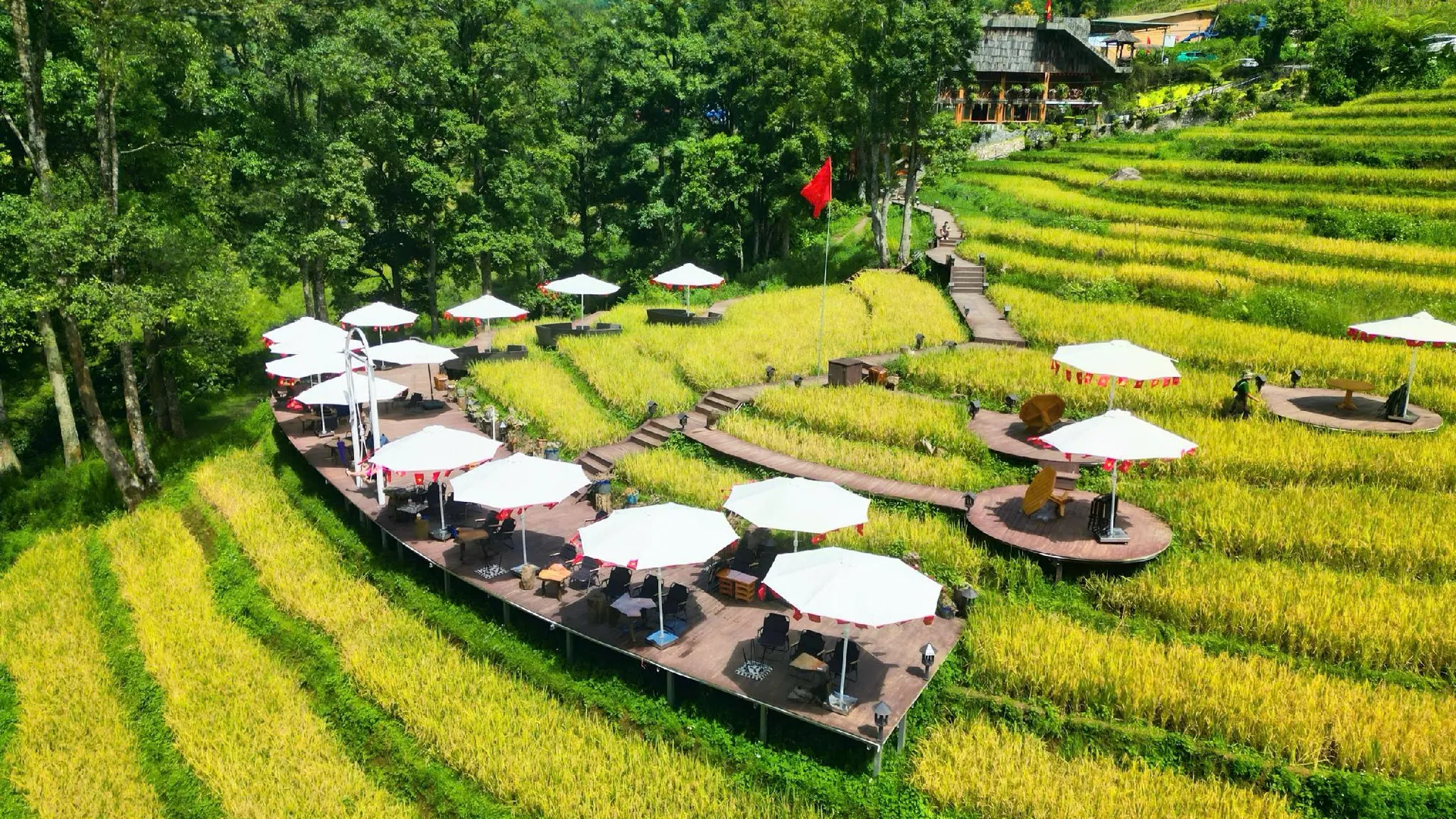 사파 MT 하우스 사파 - 마운틴 앤 테라스드 필즈 뷰 앤 트레킹 투어 3성급 호텔 객실