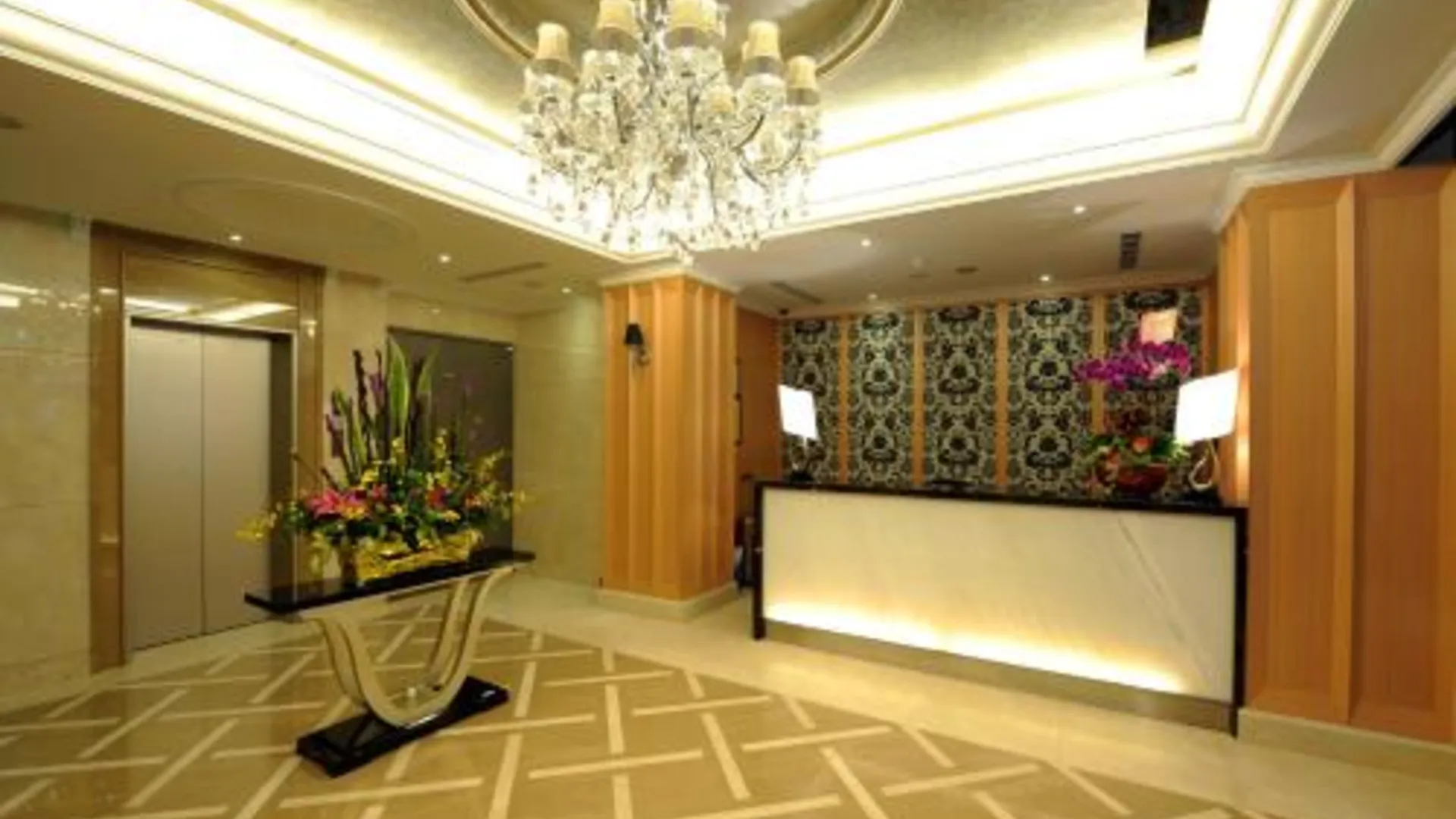 타이베이 MRT 호텔 3성급 호텔 로비