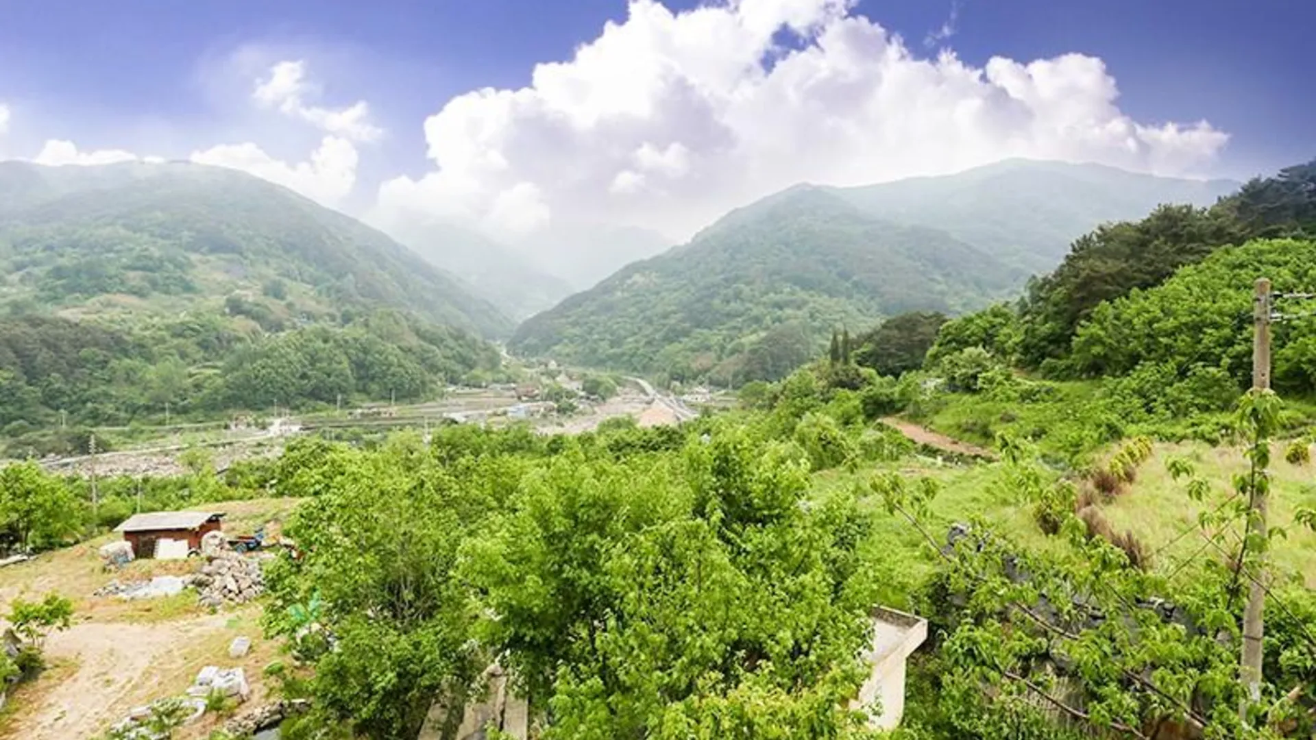 함양군 함양 솔바람펜션 2성급 게스트하우스 전망