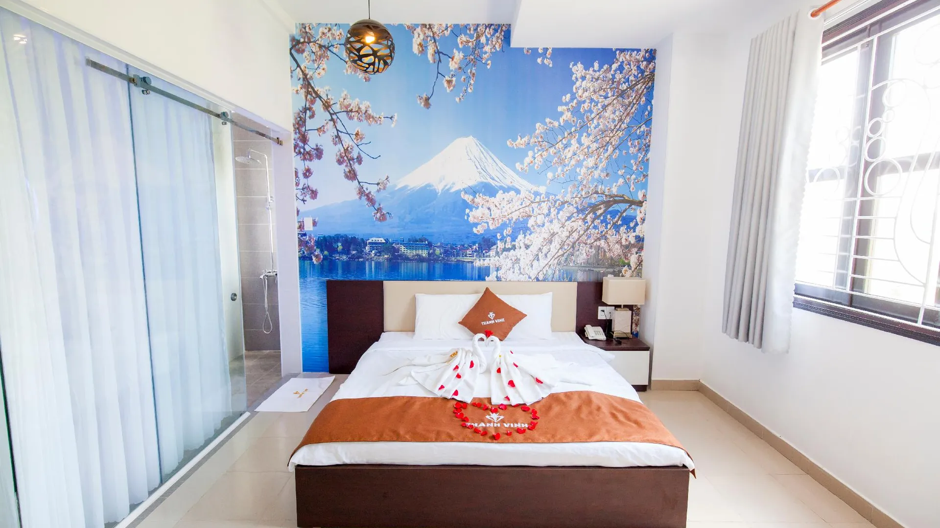 호치민 카크 산 탄 빈 1성급 호텔 객실