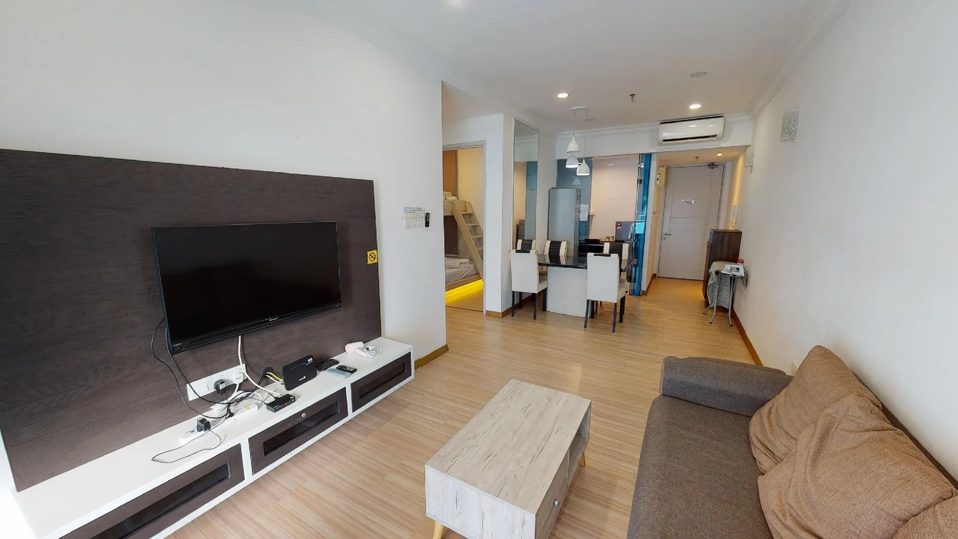 말라카 말라카 시내의 아파트먼트 (645m², 침실 2개, 프라이빗 욕실 1개) 2성급 싱글룸 객실