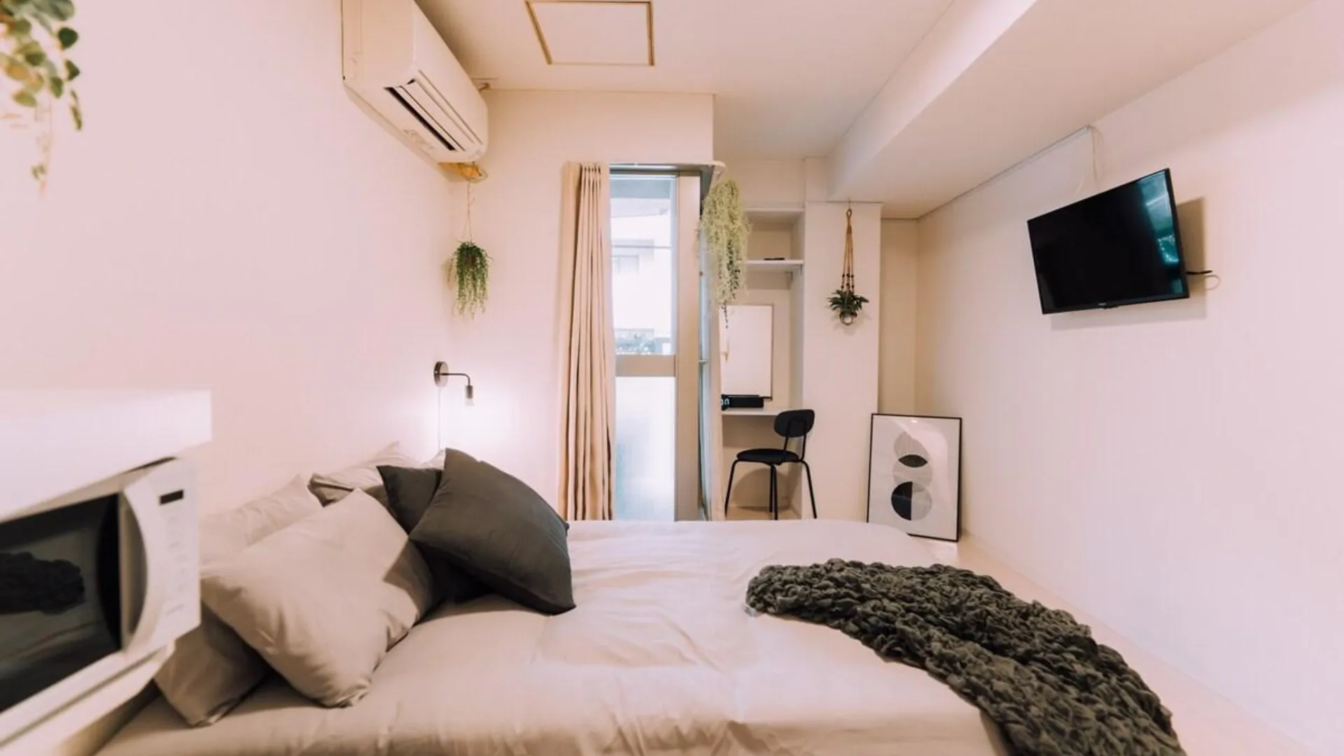 오사카 덴노지의 프라이빗 하우스 (14m², 침실 1개, 프라이빗 욕실 1개) 4성급 싱글룸 스위트룸