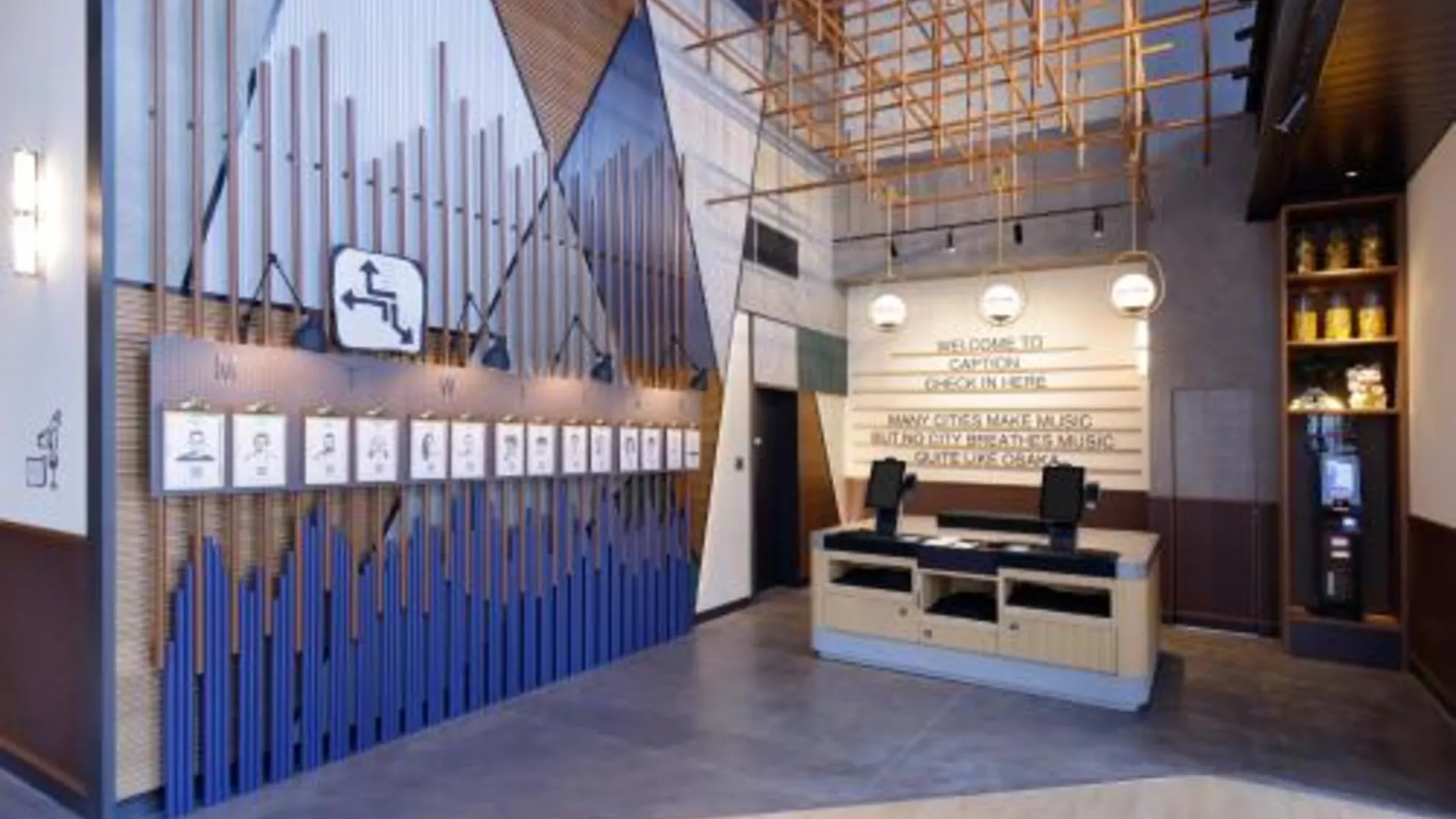 오사카 캡션 바이 하얏트 남바 오사카 3성급 호텔 외관