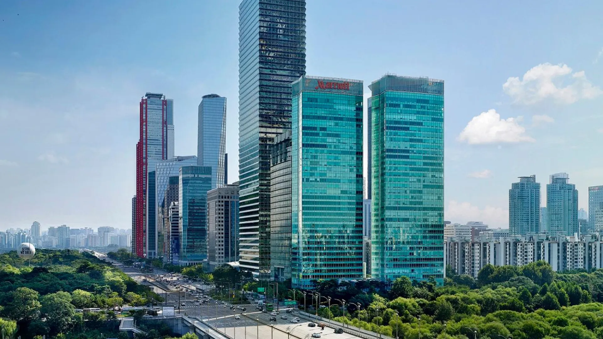 서울 여의도 파크 센터, 서울 - 메리어트 이그제큐티브 아파트먼트 5성급 호텔 객실