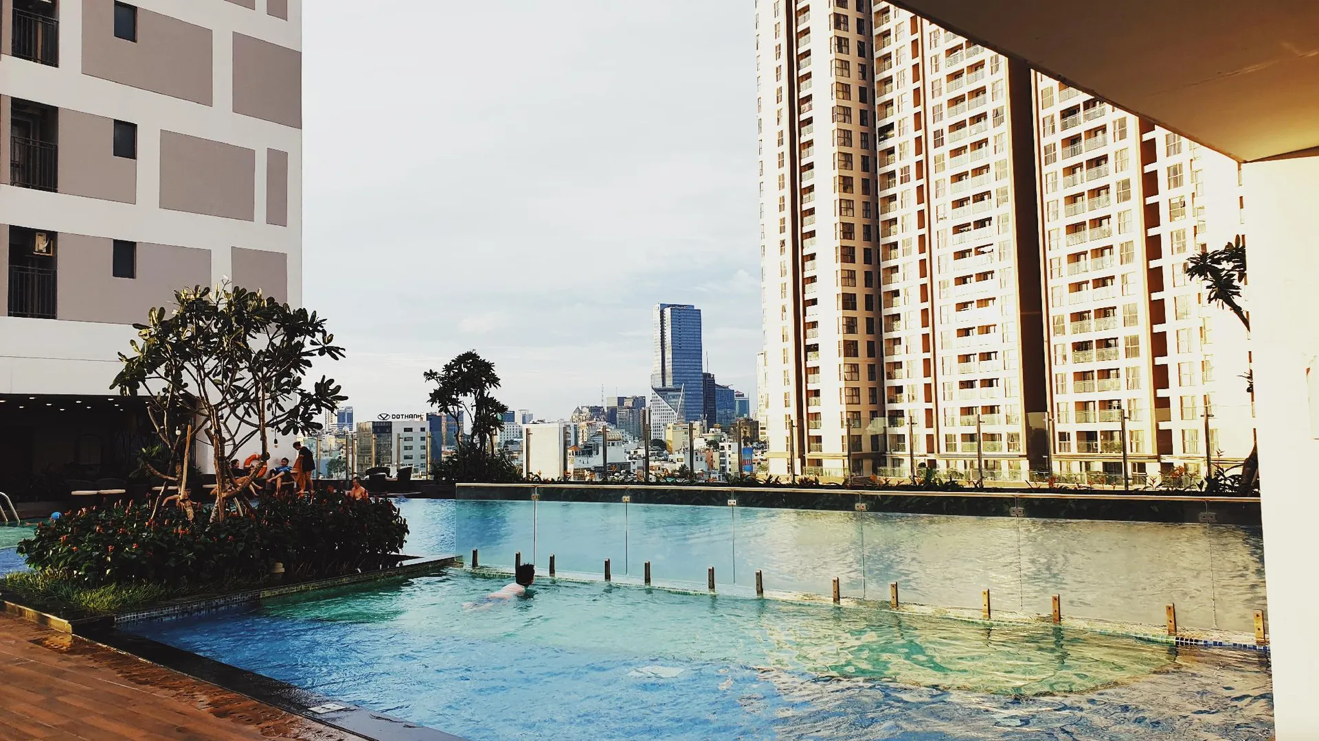 호치민 1군의 스튜디오 아파트먼트 (40m², 프라이빗 욕실 1개) 4성급 싱글룸 로비