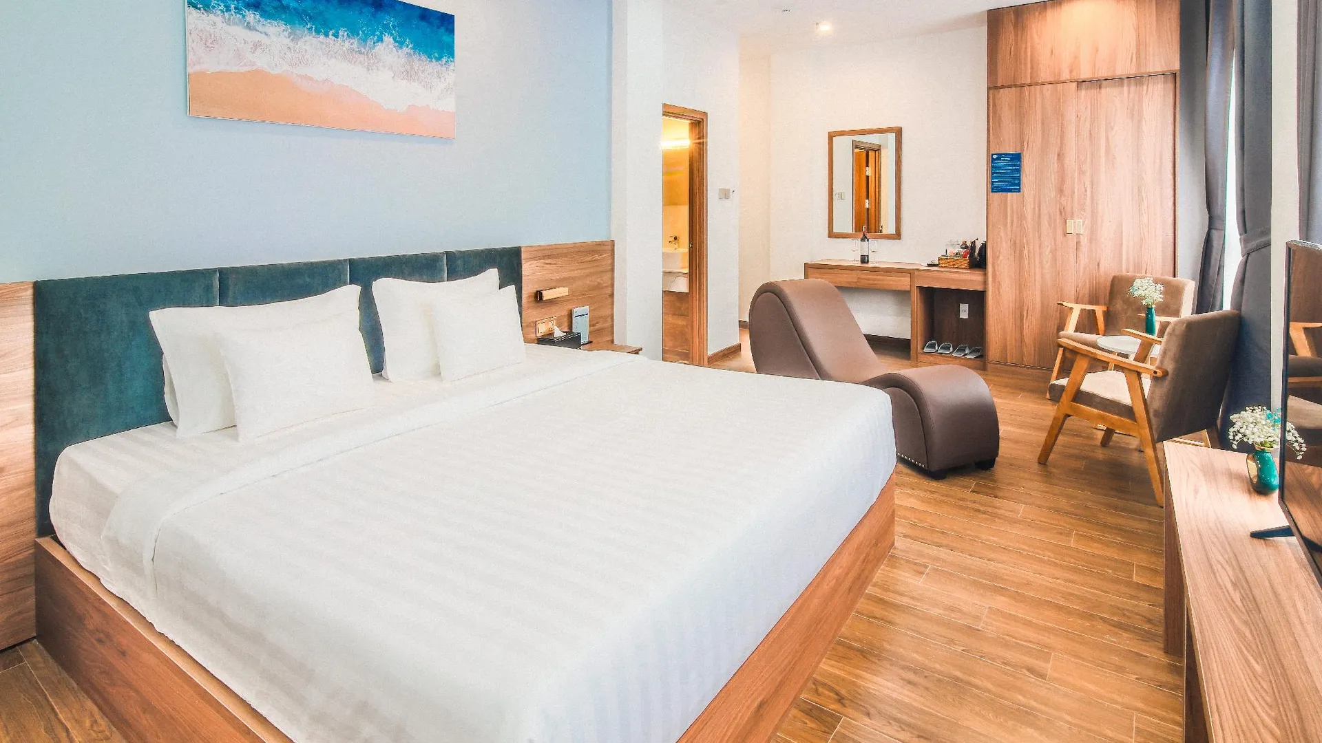 호치민 그랜드 리 호텔 3성급 호텔 스위트룸