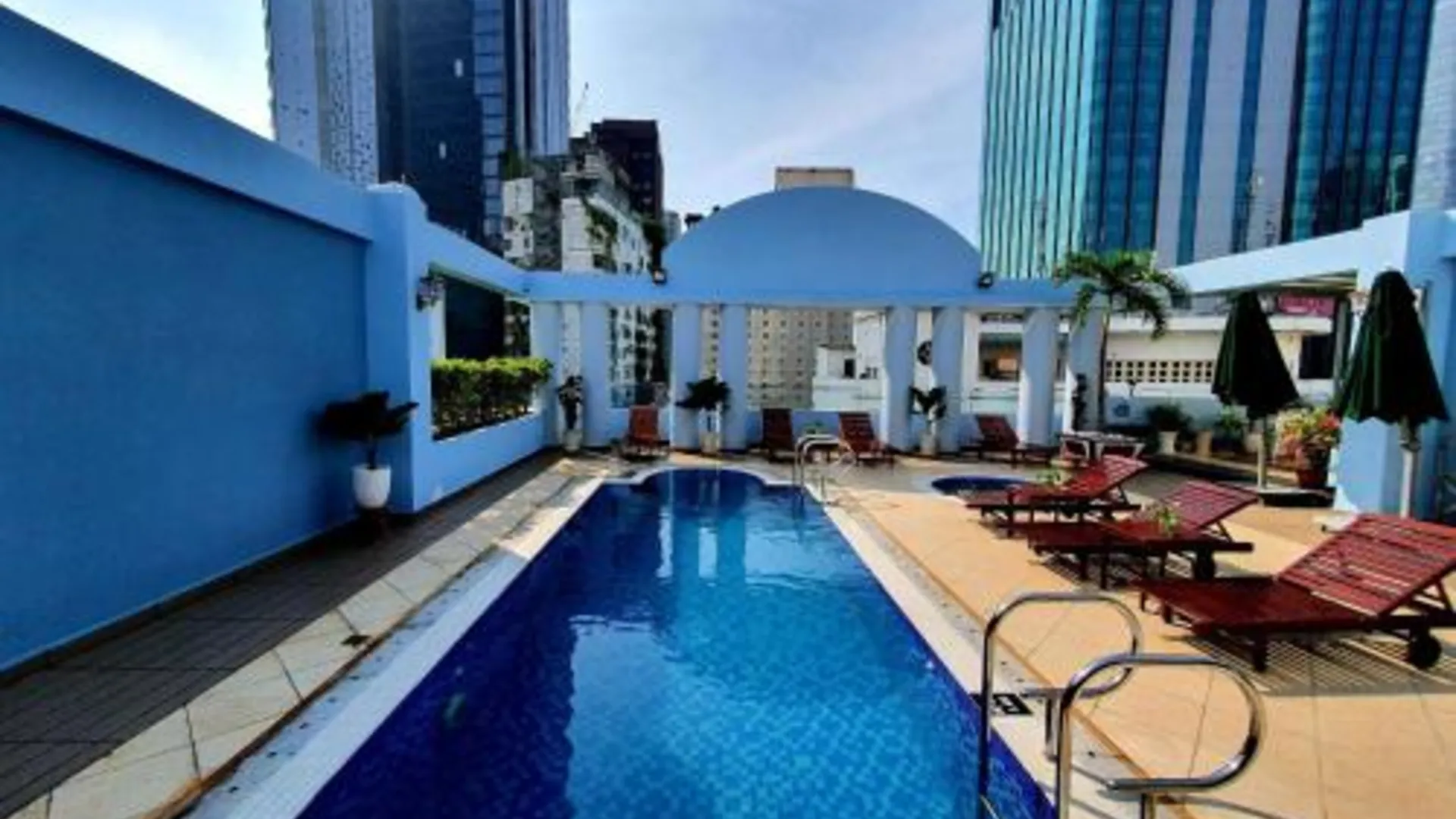 호치민 후옹센 호텔 3성급 호텔 로비