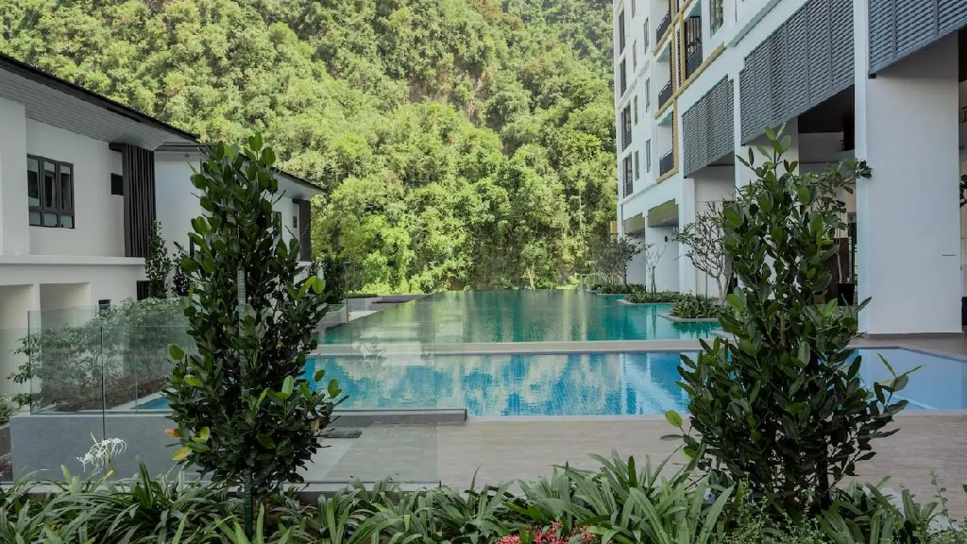 이포 탐분의 아파트먼트 (100m², 침실 3개, 프라이빗 욕실 2개) 4성급 싱글룸 수영장