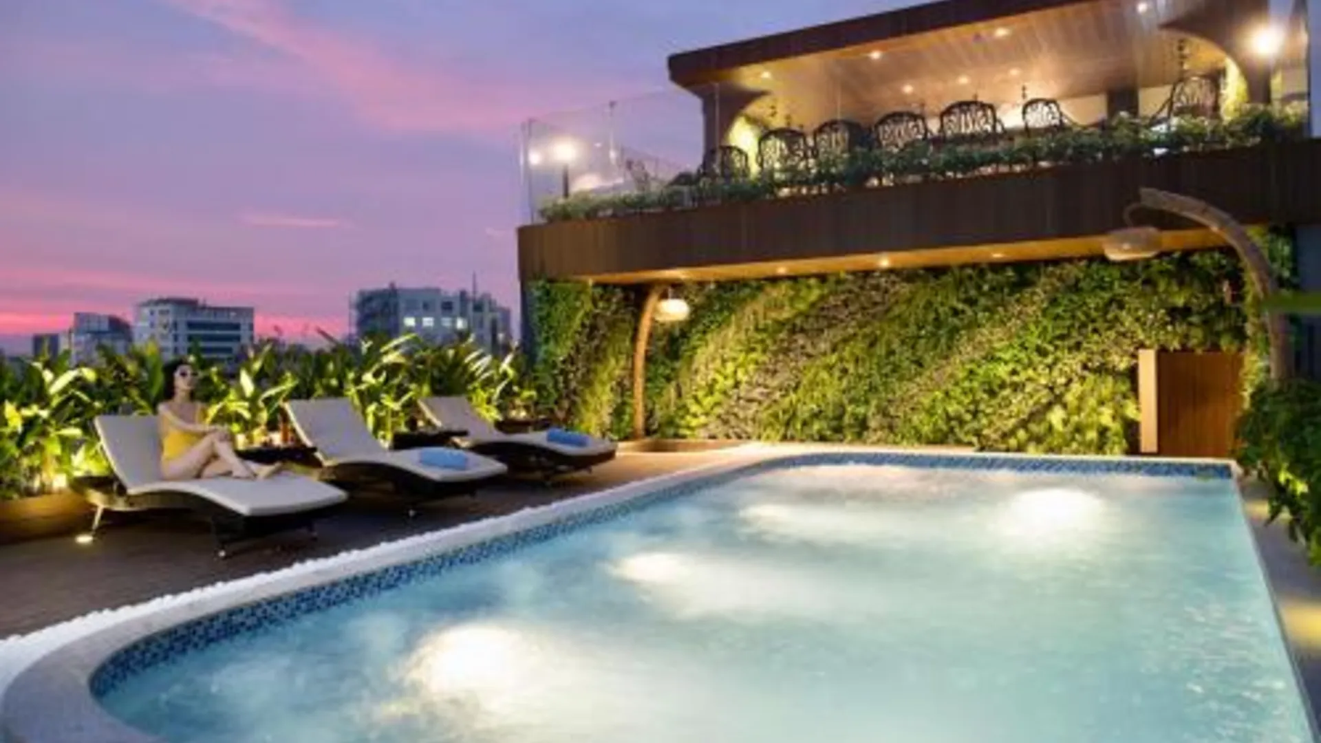 호치민 아도라 아트 호텔 4성급 호텔 수영장