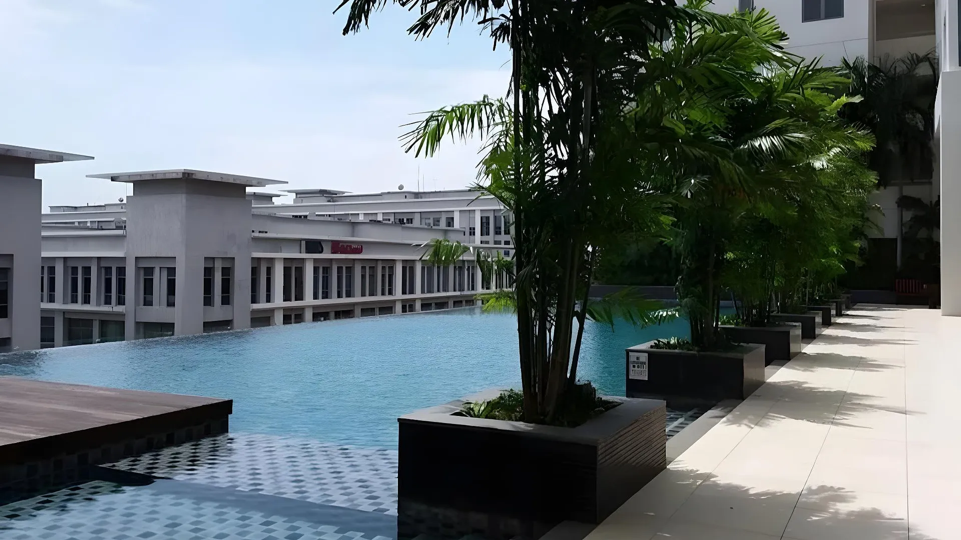 코타키나발루 쿠알라 펜유의 아파트먼트 (85m², 침실 1개, 프라이빗 욕실 1개) 3성급 싱글룸 전망