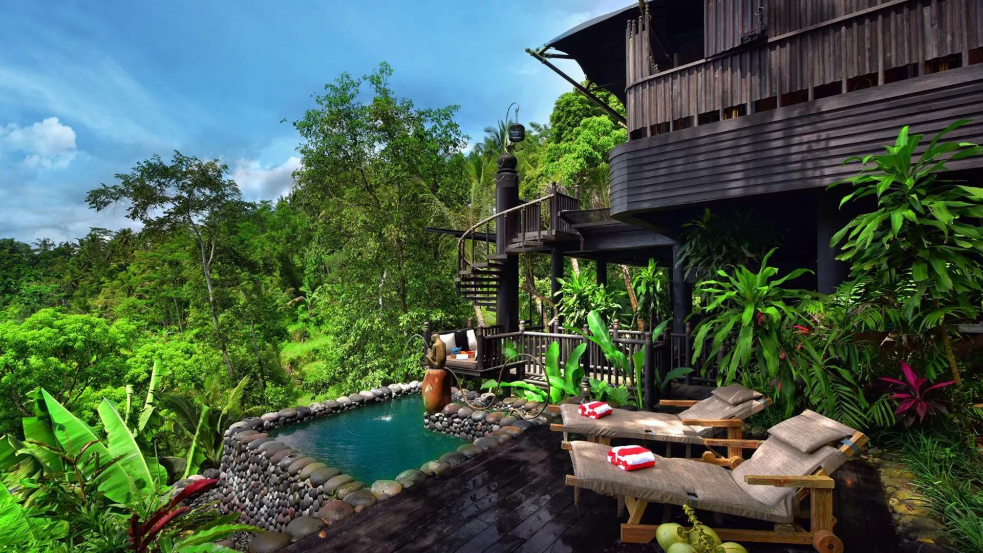 발리 카펠라 우붓 5성급 호텔 객실