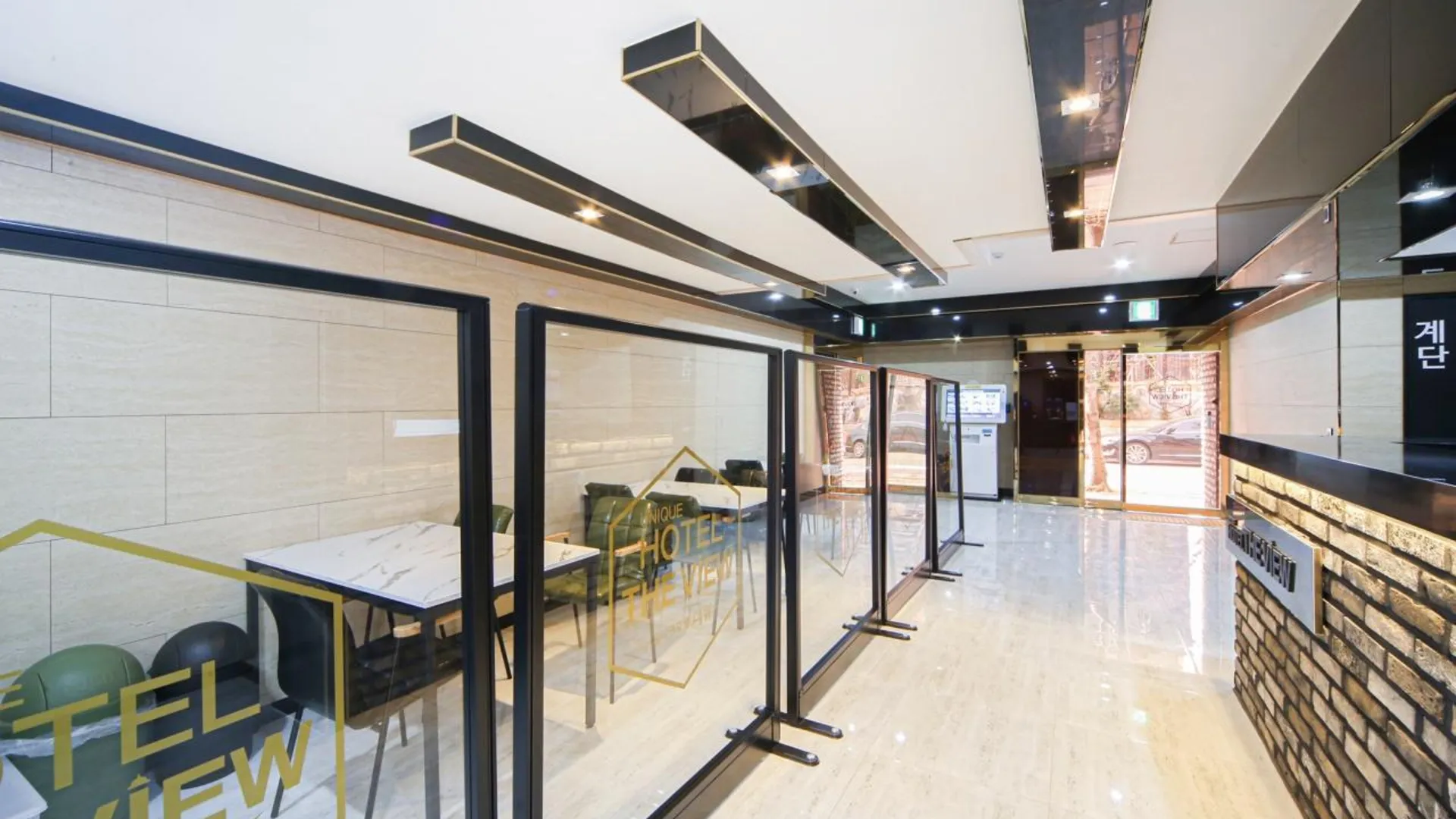 통영 통영 유니크 호텔 더뷰 호텔 외관