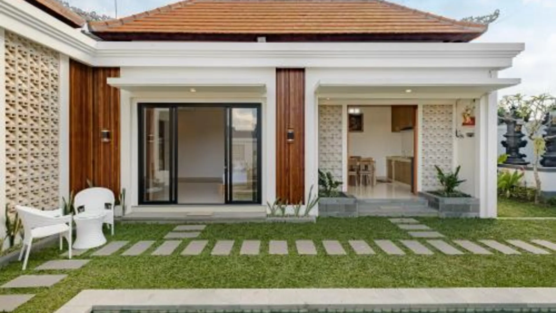 발리 Luxury Nanda villa Ubud 4성급 호텔 객실