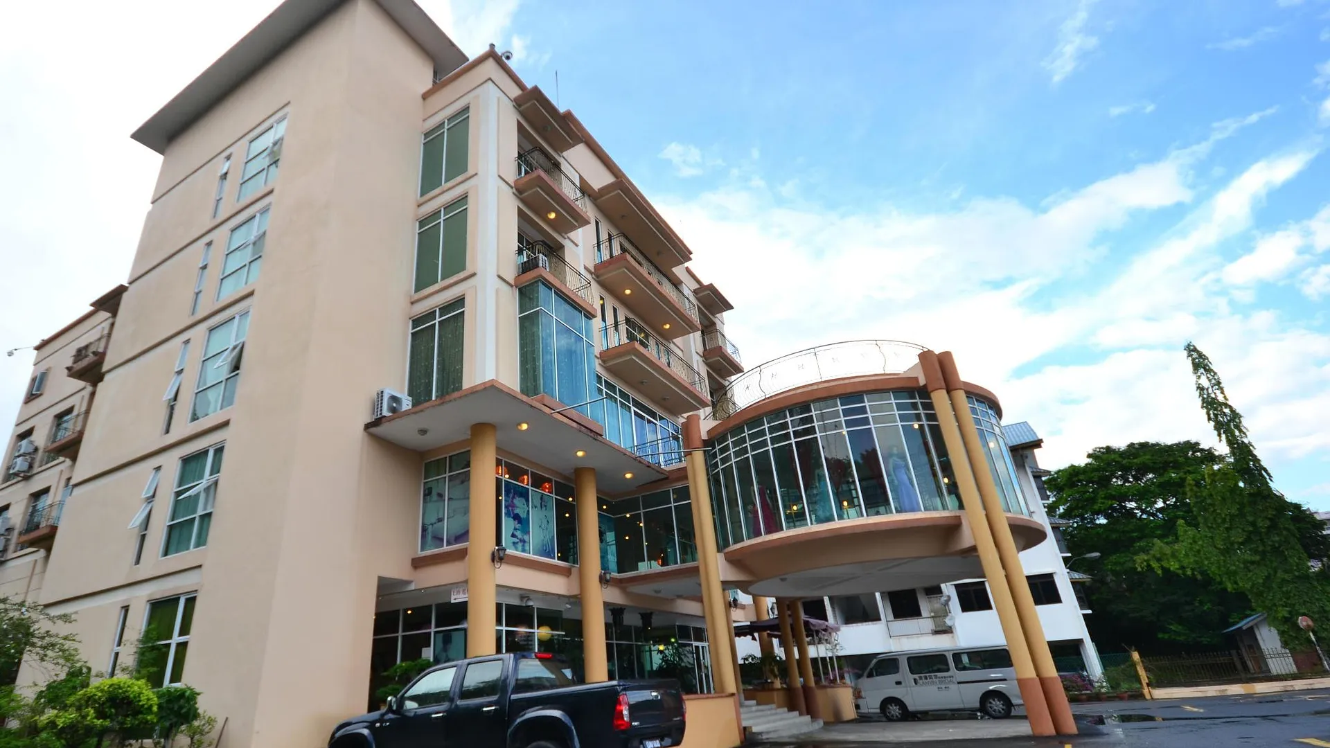 코타키나발루 랑빈 호텔 2성급 호텔 객실