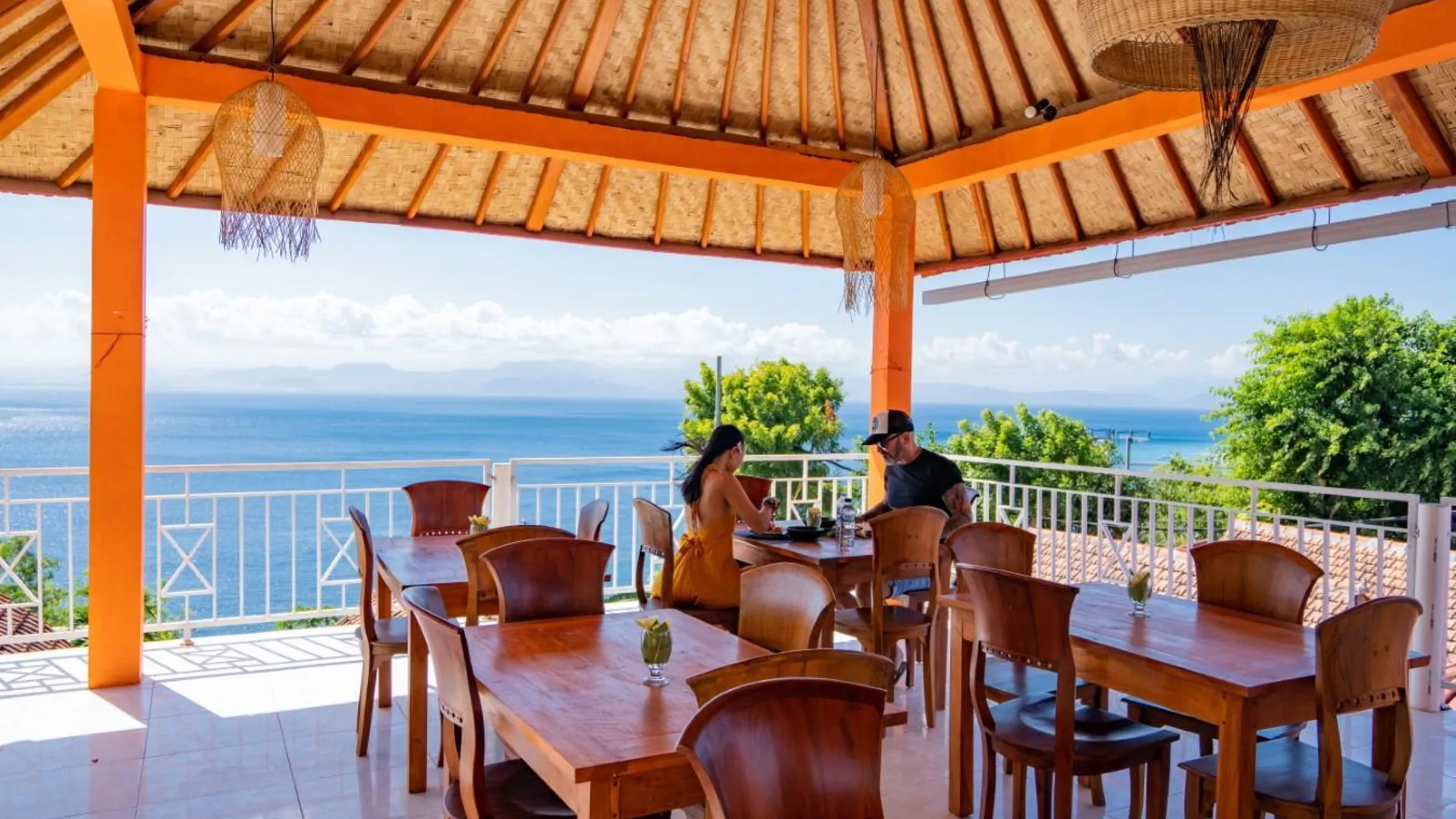 발리 순디 오션 방갈로 바이 ABM 4성급 게스트하우스 레스토랑