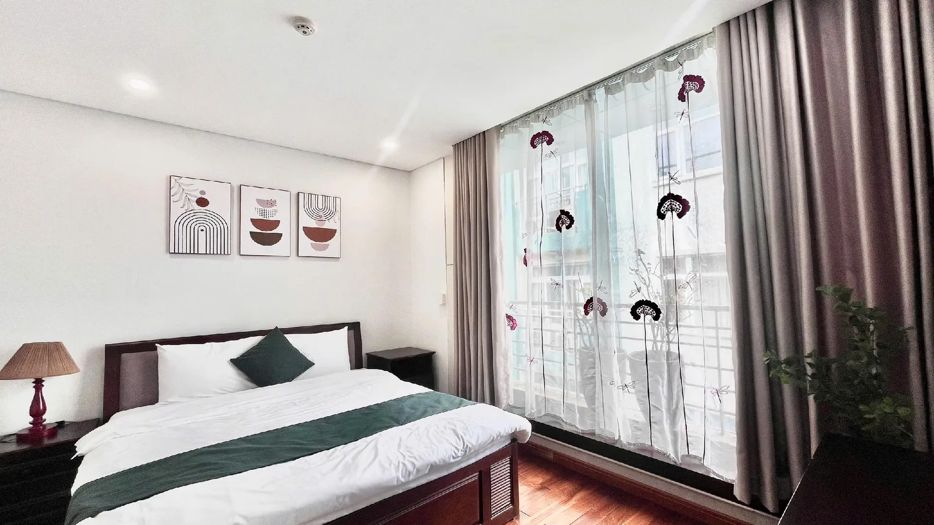 하노이 사카모토 1 아파트먼트 김마 바이 XOI 레지던스 4성급 호텔 객실