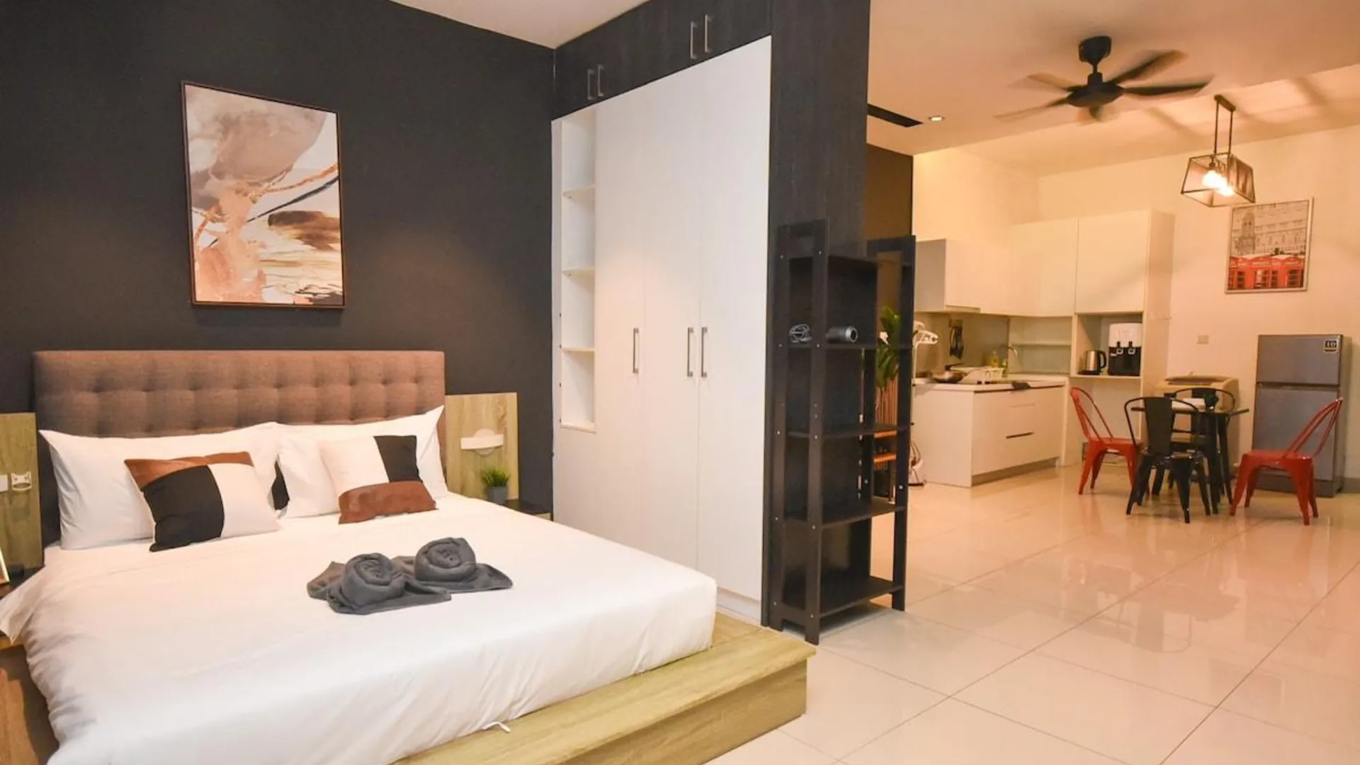 조호바루 / 조호르바루 조호바루의 아파트먼트 (40m², 침실 1개, 프라이빗 욕실 1개) 3성급 싱글룸 객실