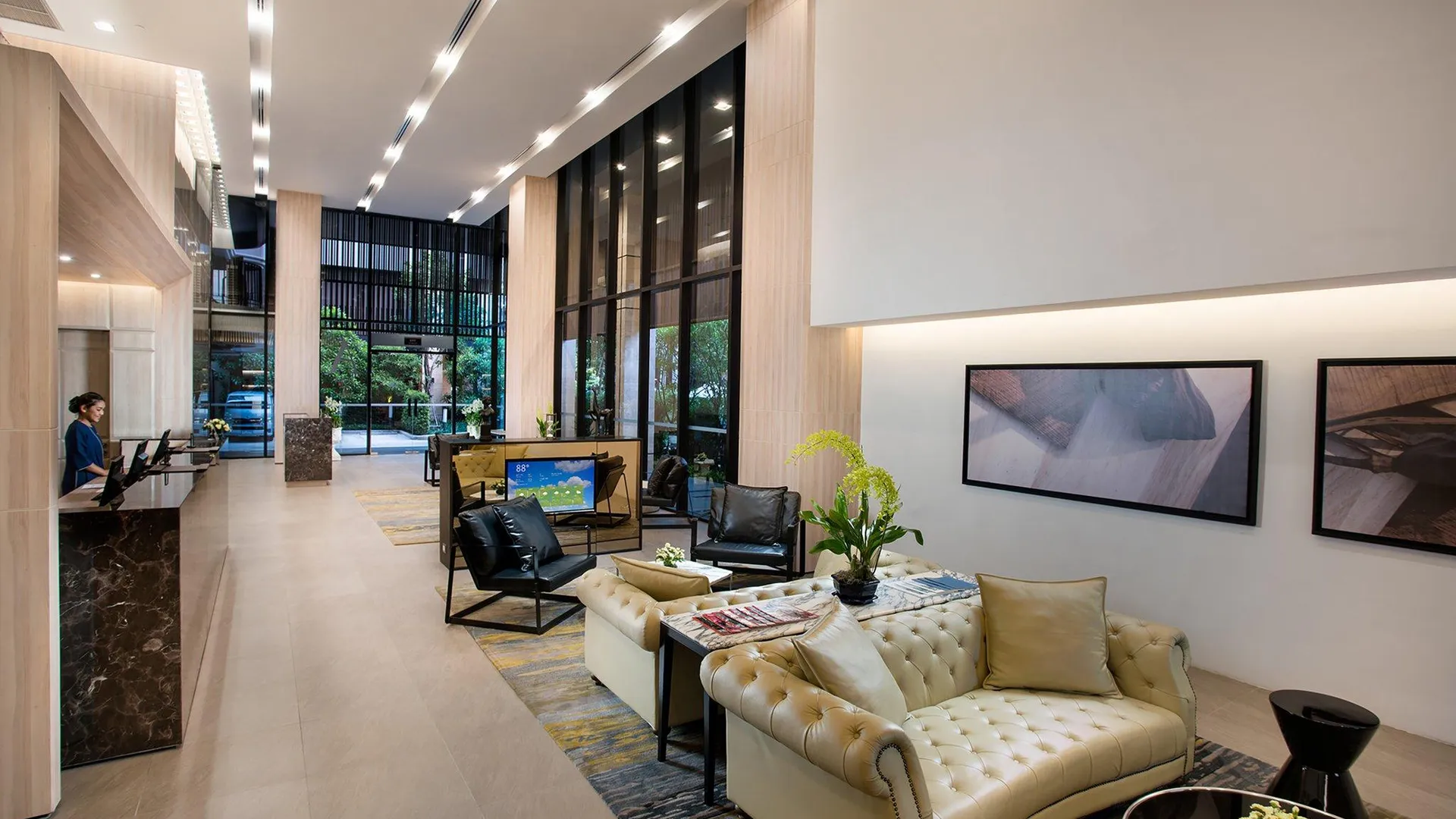 방콕 서머셋 에카마이 방콕 4성급 호텔 수영장