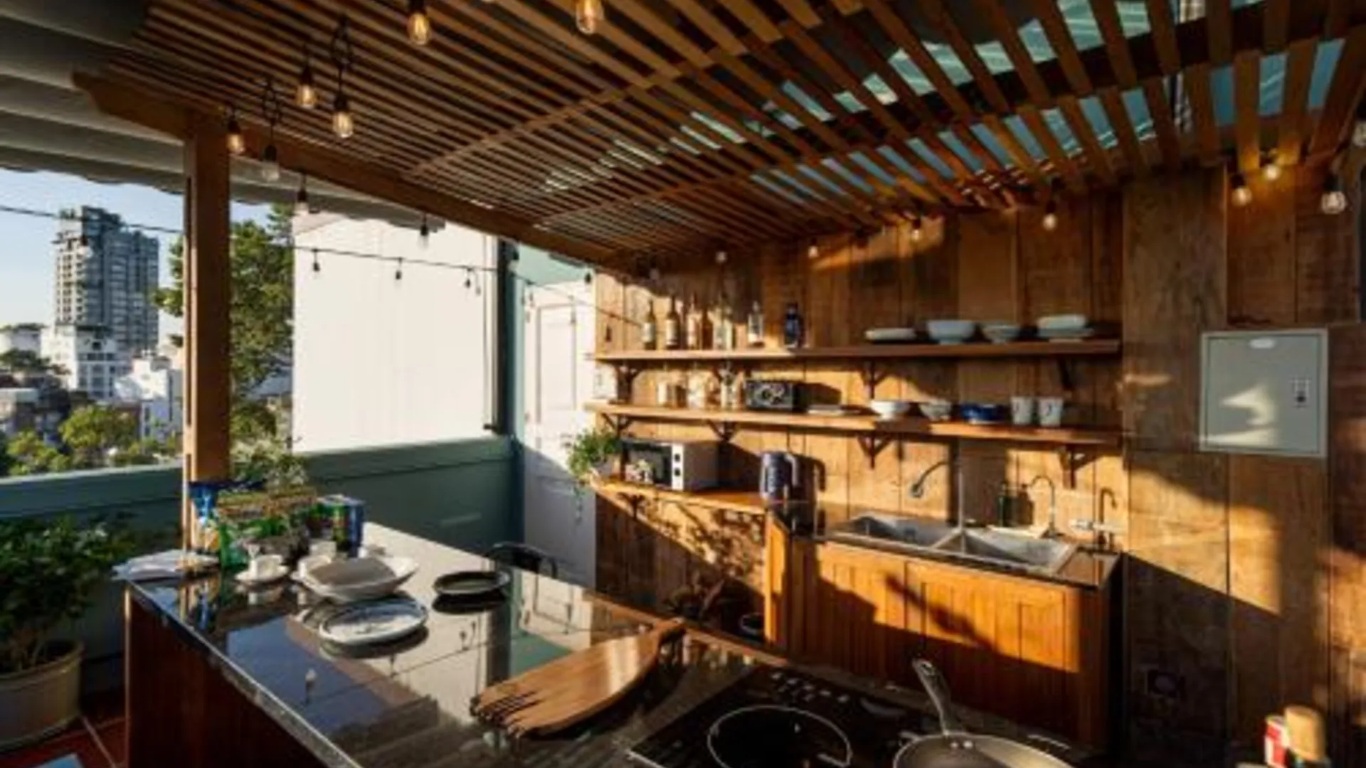 호치민 Mersey Central Saigon Apart'Hotel 4성급 호텔 객실