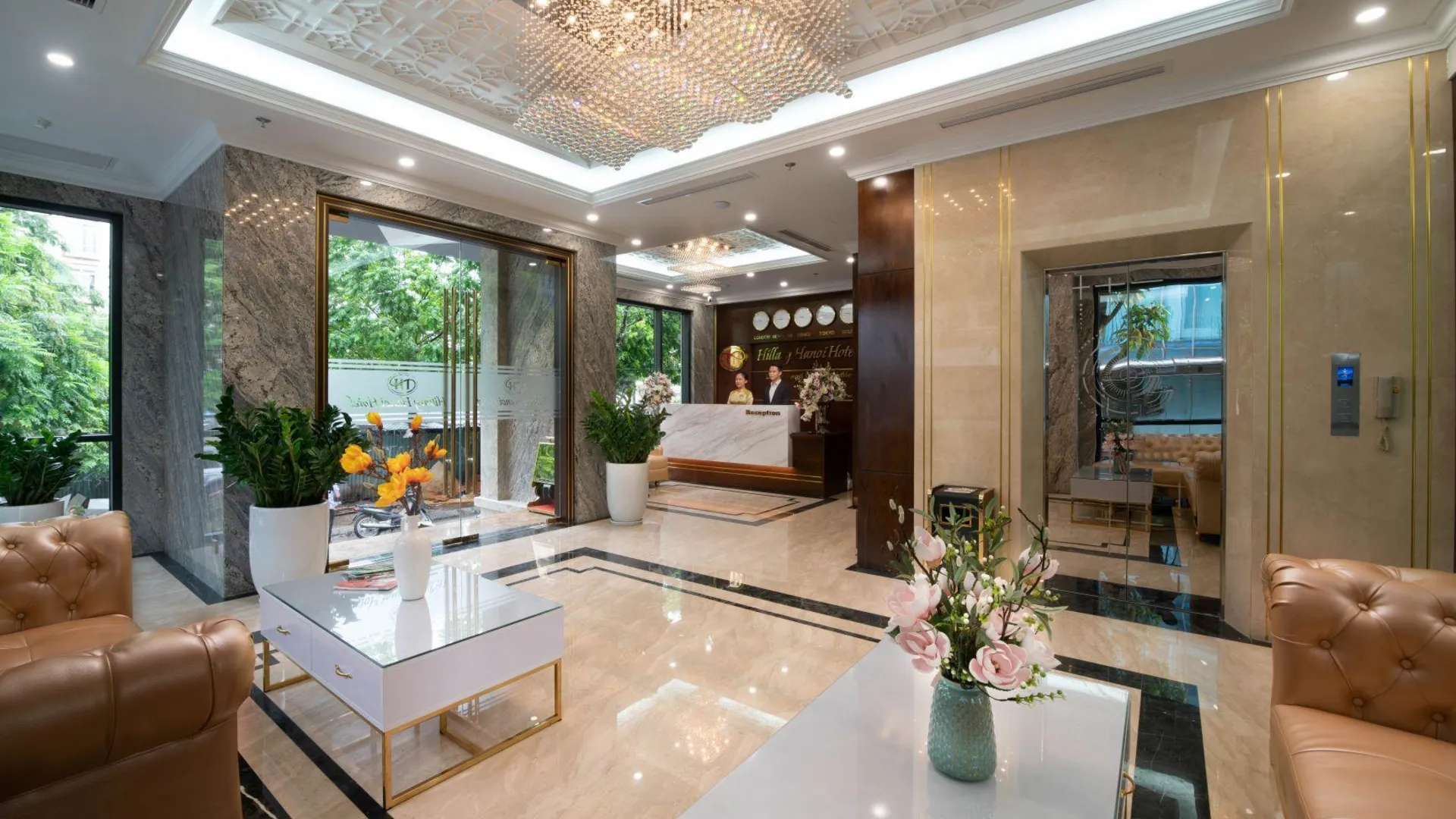 하노이 힐러리 하노이 호텔 4성급 호텔 로비