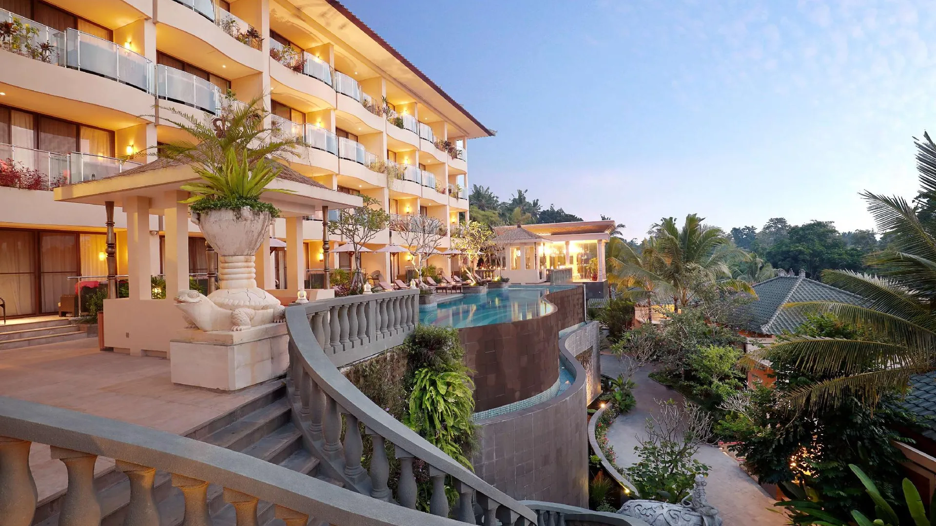 발리 세레스 스프링스 리조트 앤 스파 5성급 호텔 로비