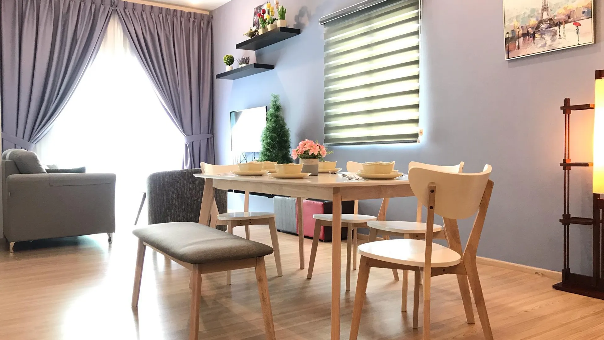 카메론 하일랜즈 타나 라타의 아파트먼트 (983m², 침실 3개, 프라이빗 욕실 2개) 2성급 싱글룸 객실