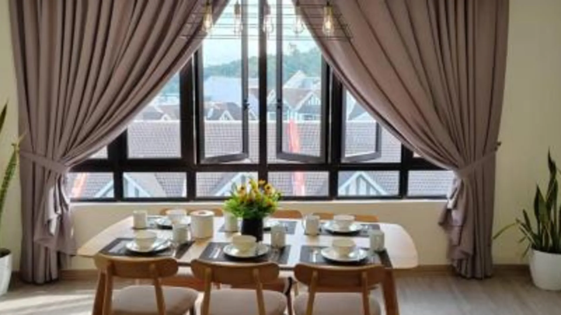 카메론 하일랜즈 브린창의 프라이빗 하우스 (80m², 침실 2개, 프라이빗 욕실 2개) 2성급 싱글룸 로비