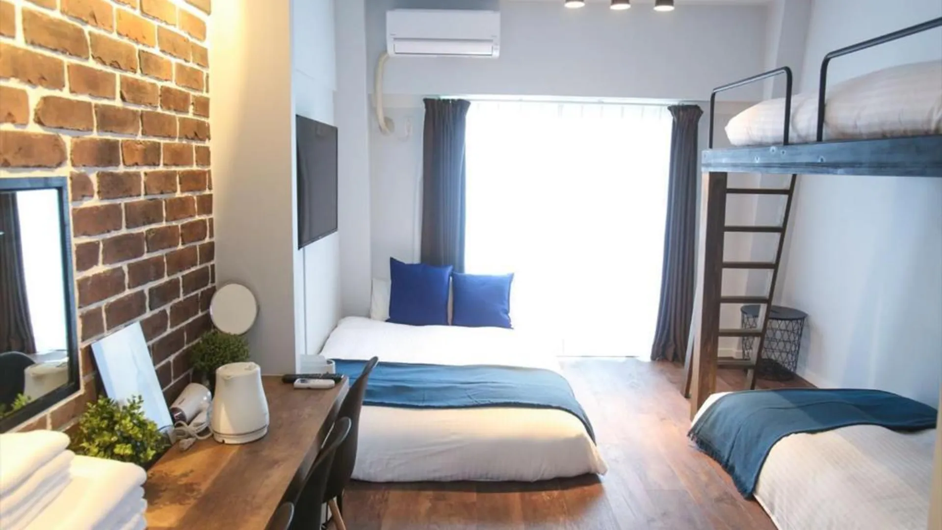 후쿠오카 N33 하카타 스테이션 리버사이드 4성급 호텔 객실