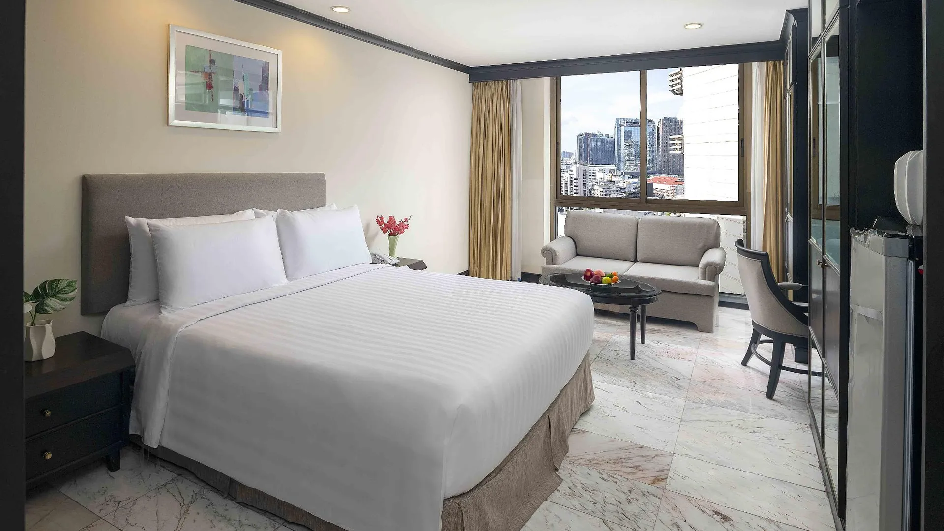 방콕 그랜드 프레지던트 방콕 4성급 호텔 객실