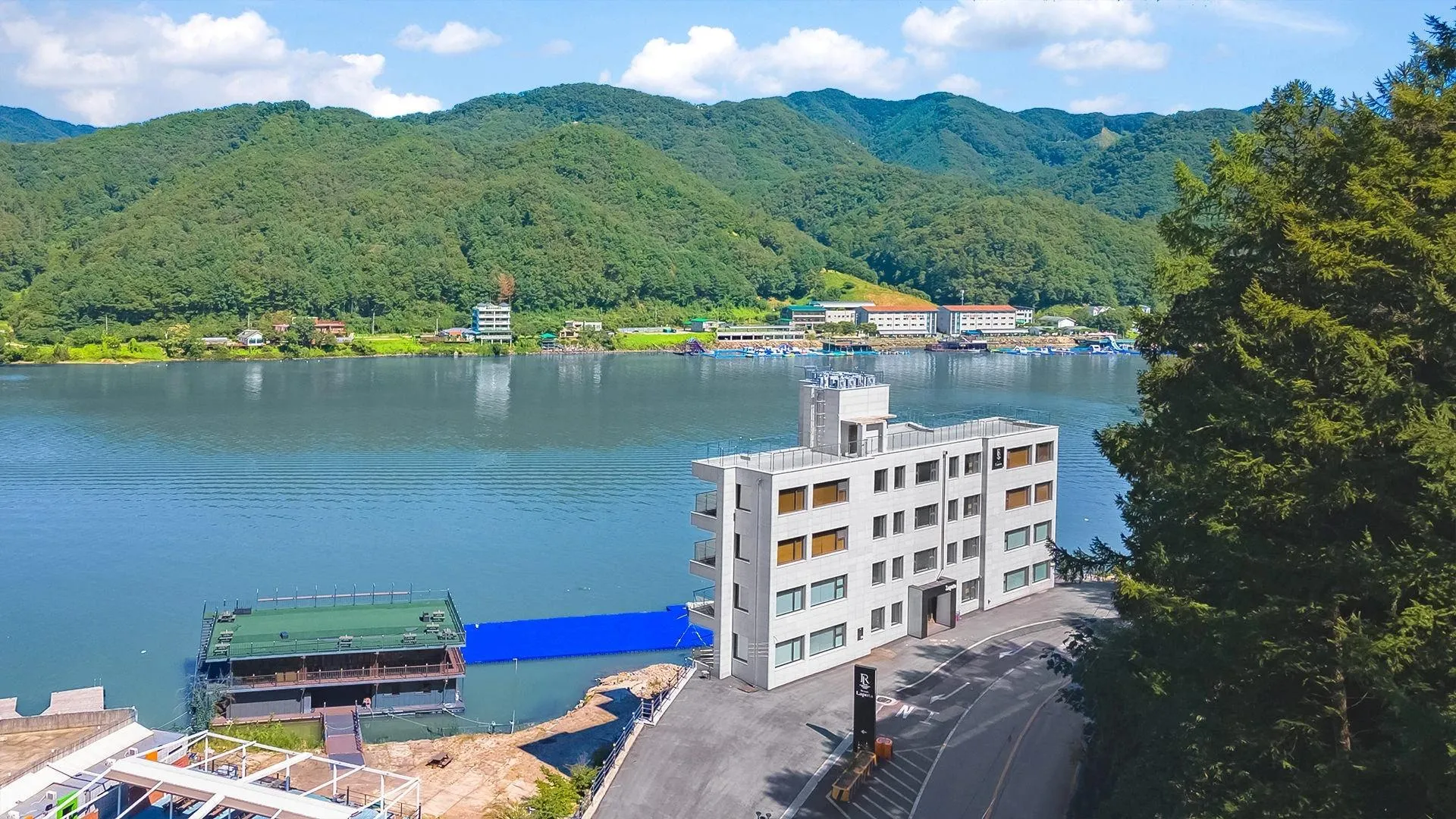 가평 가평 라퓨타 리조트 3성급 게스트하우스 전망