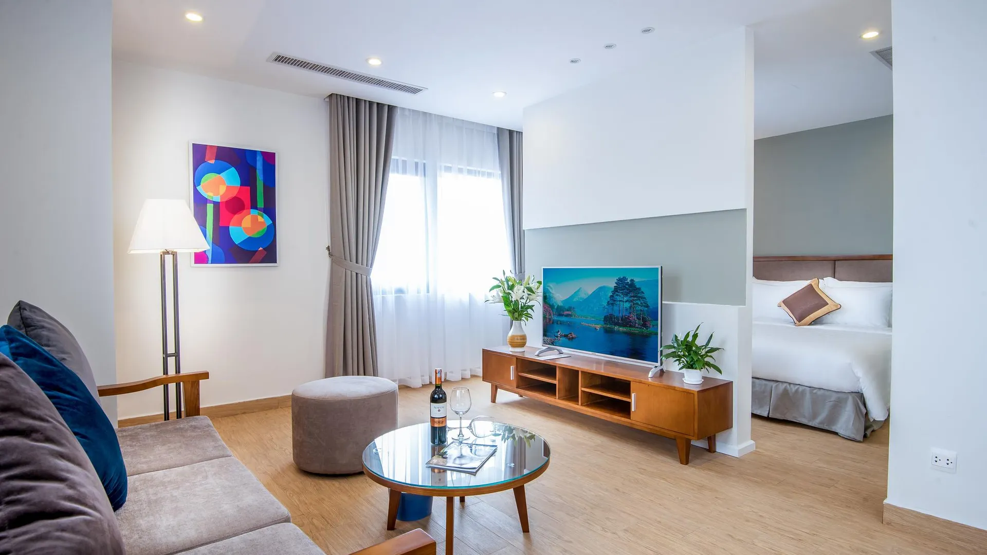 하노이 드림 호텔 앤 아파트먼트 4성급 호텔 전망