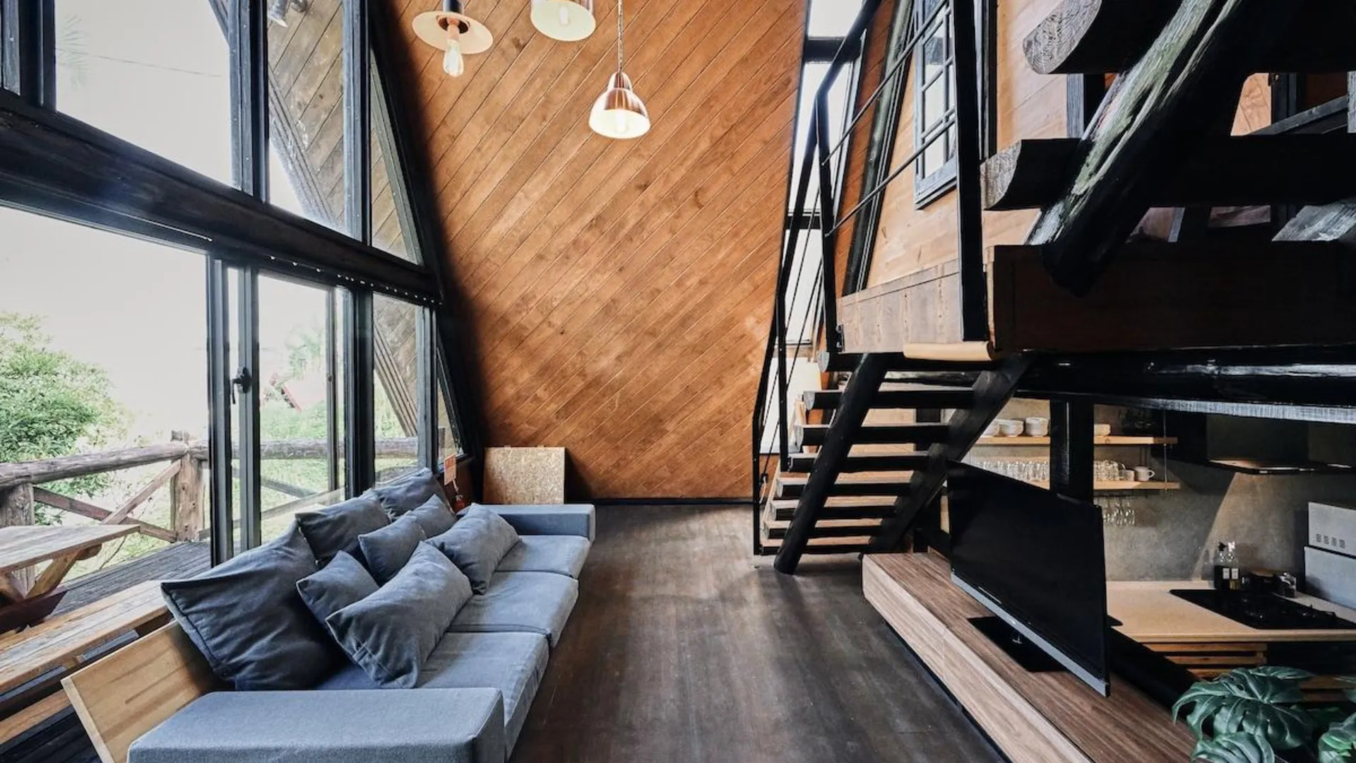 오키나와 본섬 기노자의 프라이빗 하우스 (m², 침실 3개, 프라이빗 욕실 1개) 1성급 게스트하우스 로비