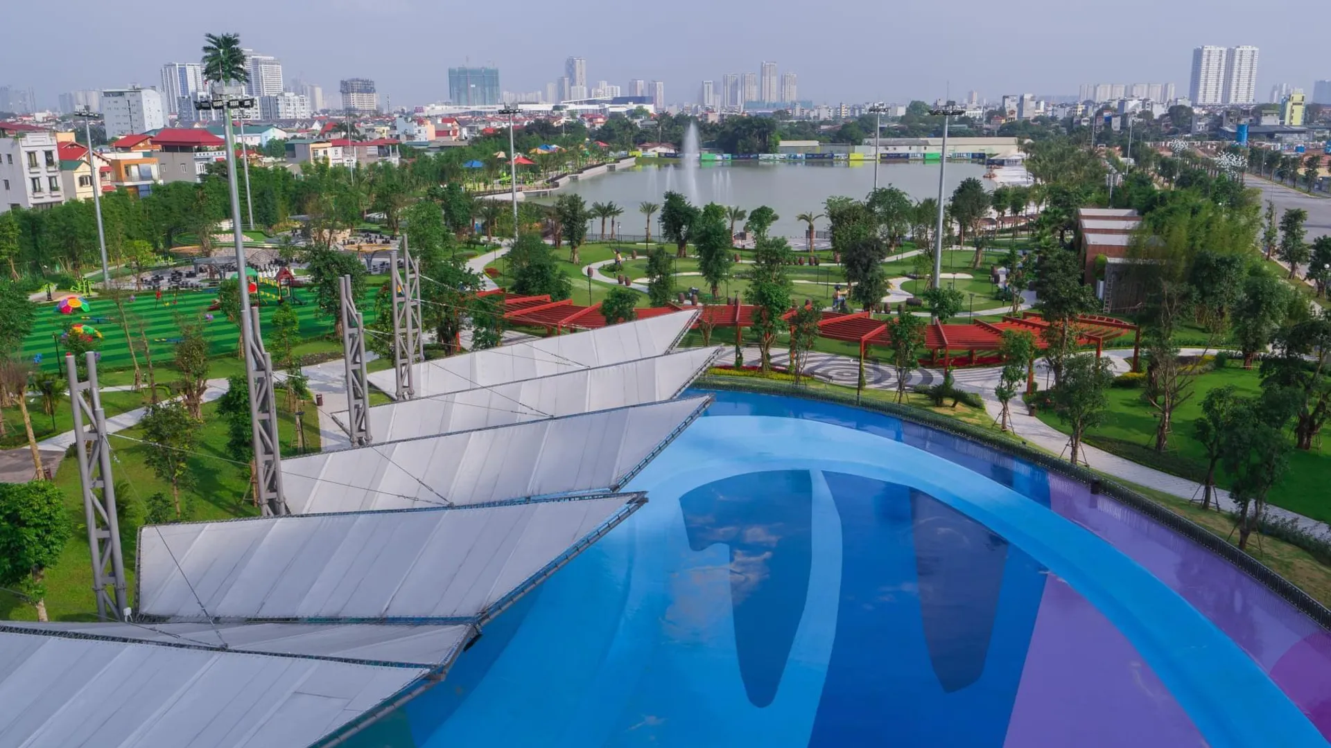 하노이 미딘의 아파트먼트 (32m², 침실 1개, 프라이빗 욕실 1개) 3성급 게스트하우스 전망