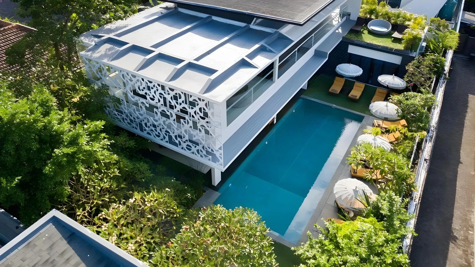 발리 모노로카레 리조트 앤 스파 스미냑 바이 이니 비에 호스피탤리티 5성급 호텔 레스토랑